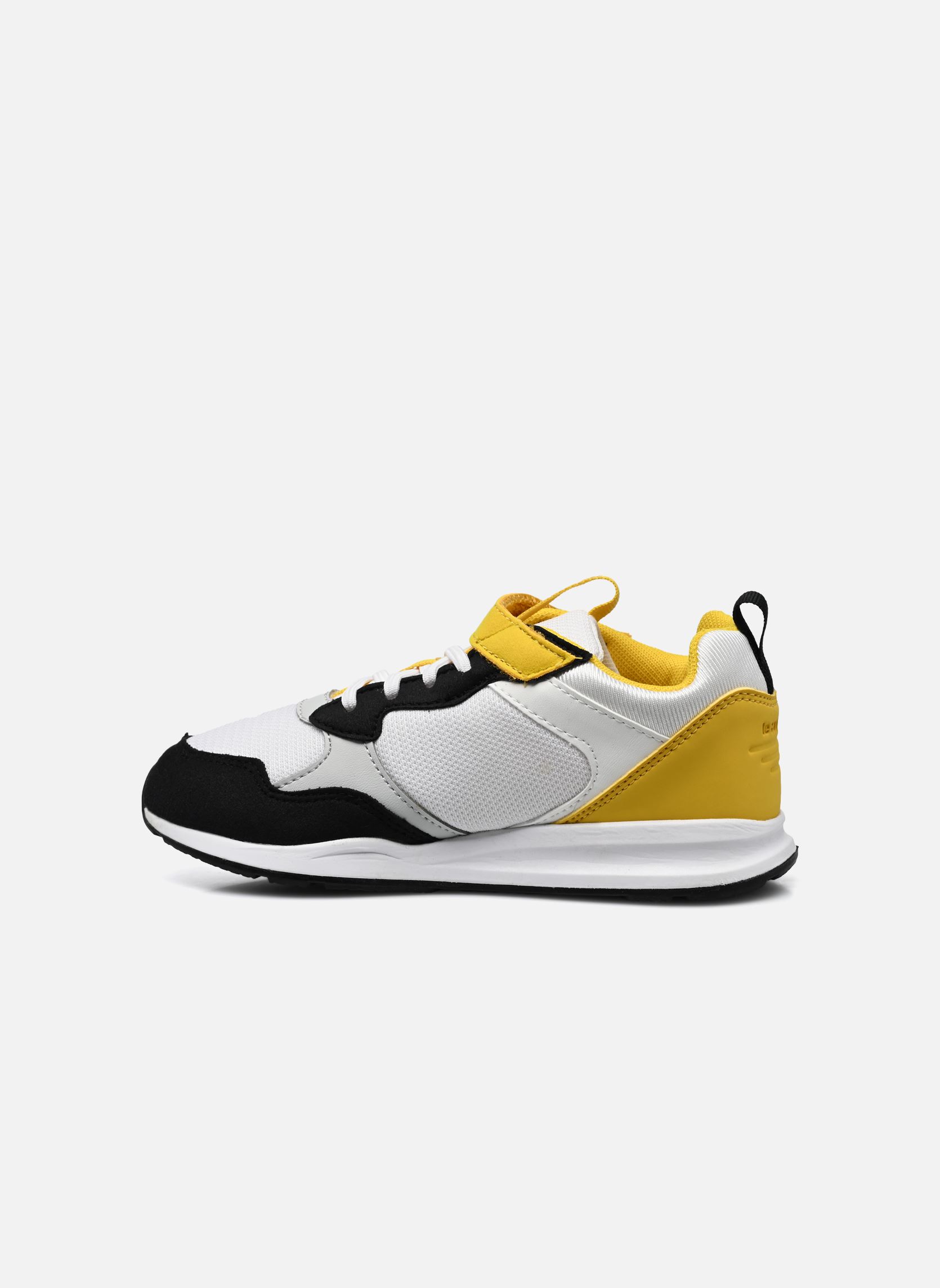 Baskets basses LCS R500 PS SPORT garçon blanc Le Coq Sportif Baskets basses LCS R500 PS SPORT garçon blanc Optical White/Sulphur