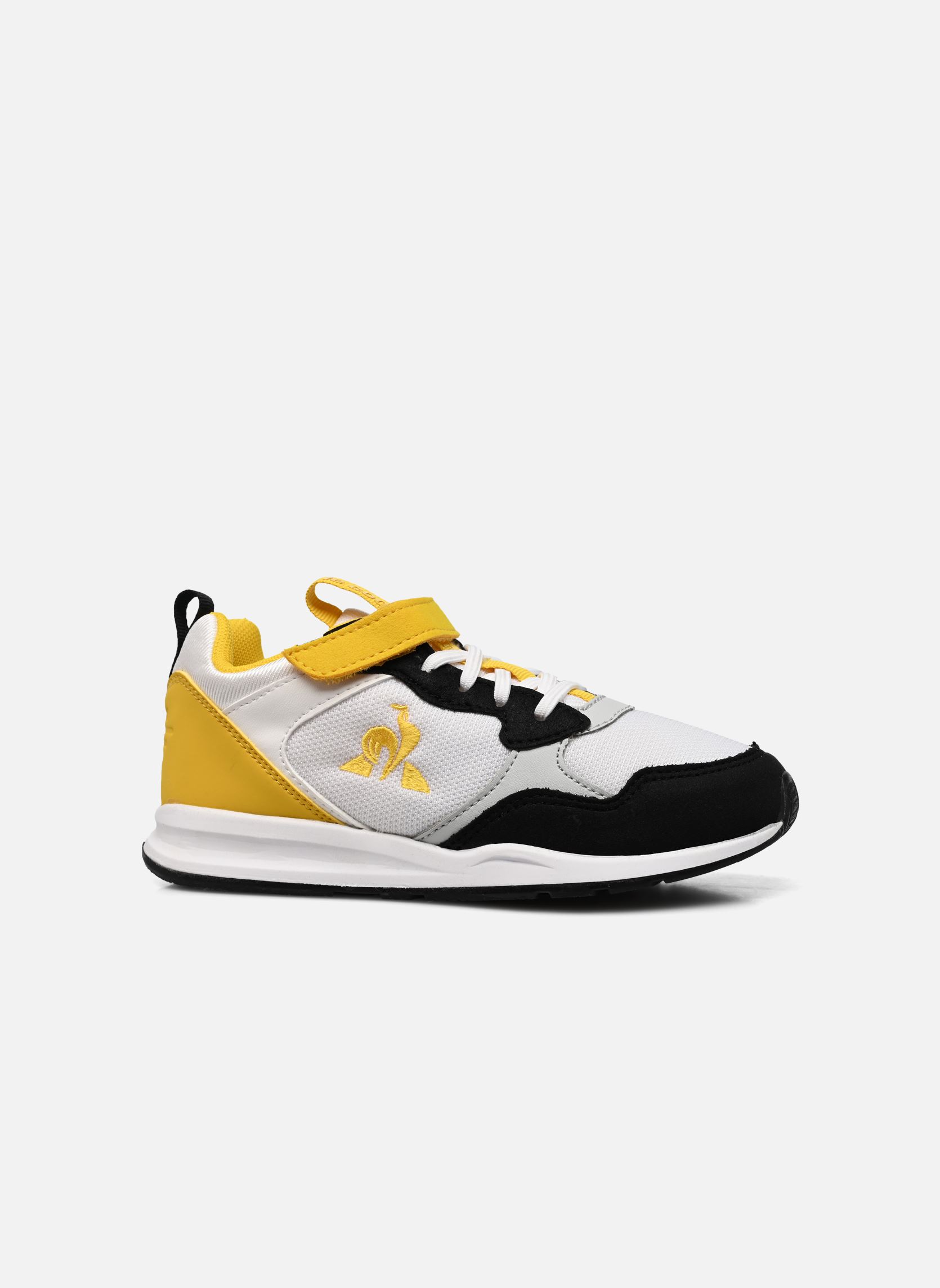 Baskets basses LCS R500 PS SPORT garçon blanc Le Coq Sportif Baskets basses LCS R500 PS SPORT garçon blanc Optical White/Sulphur