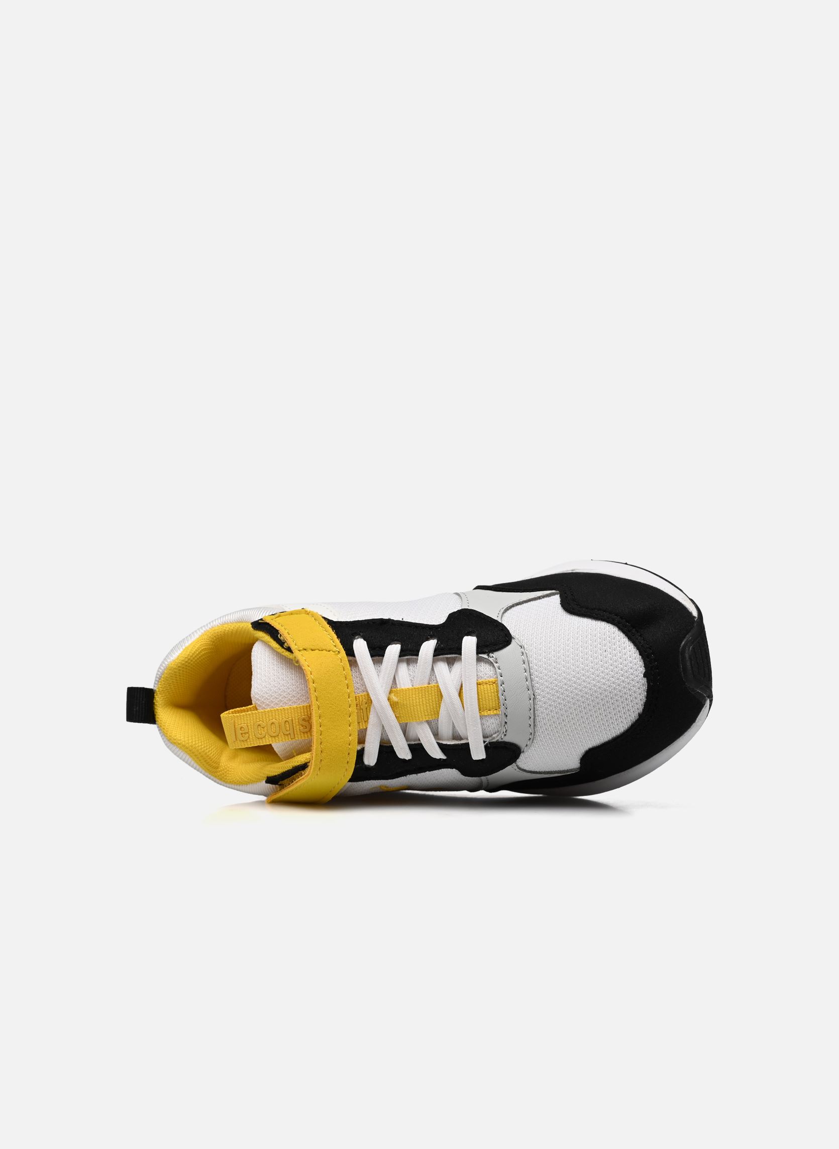 Baskets basses LCS R500 PS SPORT garçon blanc Le Coq Sportif Baskets basses LCS R500 PS SPORT garçon blanc Optical White/Sulphur