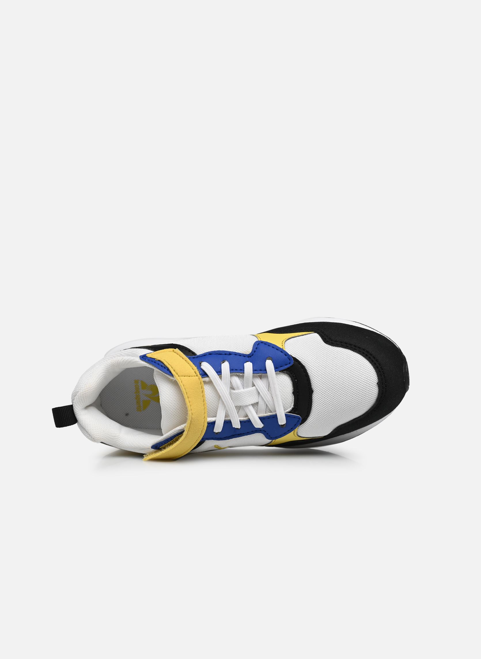 Niedrige Sneaker LCS R500 PS SPORT weiß Le Coq Sportif Niedrige Sneaker LCS R500 PS SPORT weiß Optical White/Cream Gold