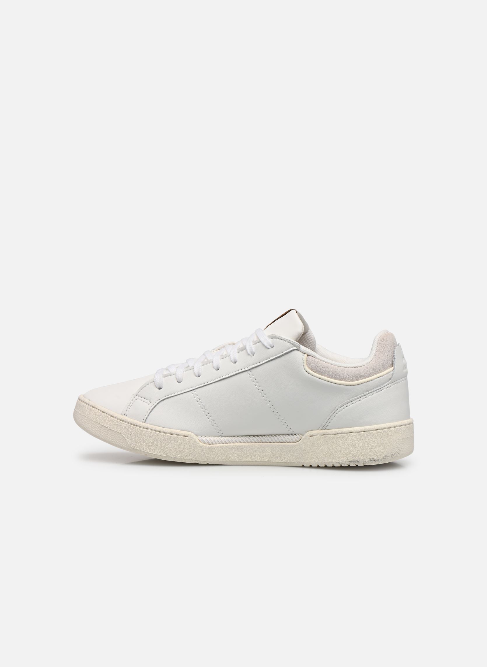 Baskets basses Stadium W femme blanc Le Coq Sportif Baskets basses Stadium W femme blanc Optical White