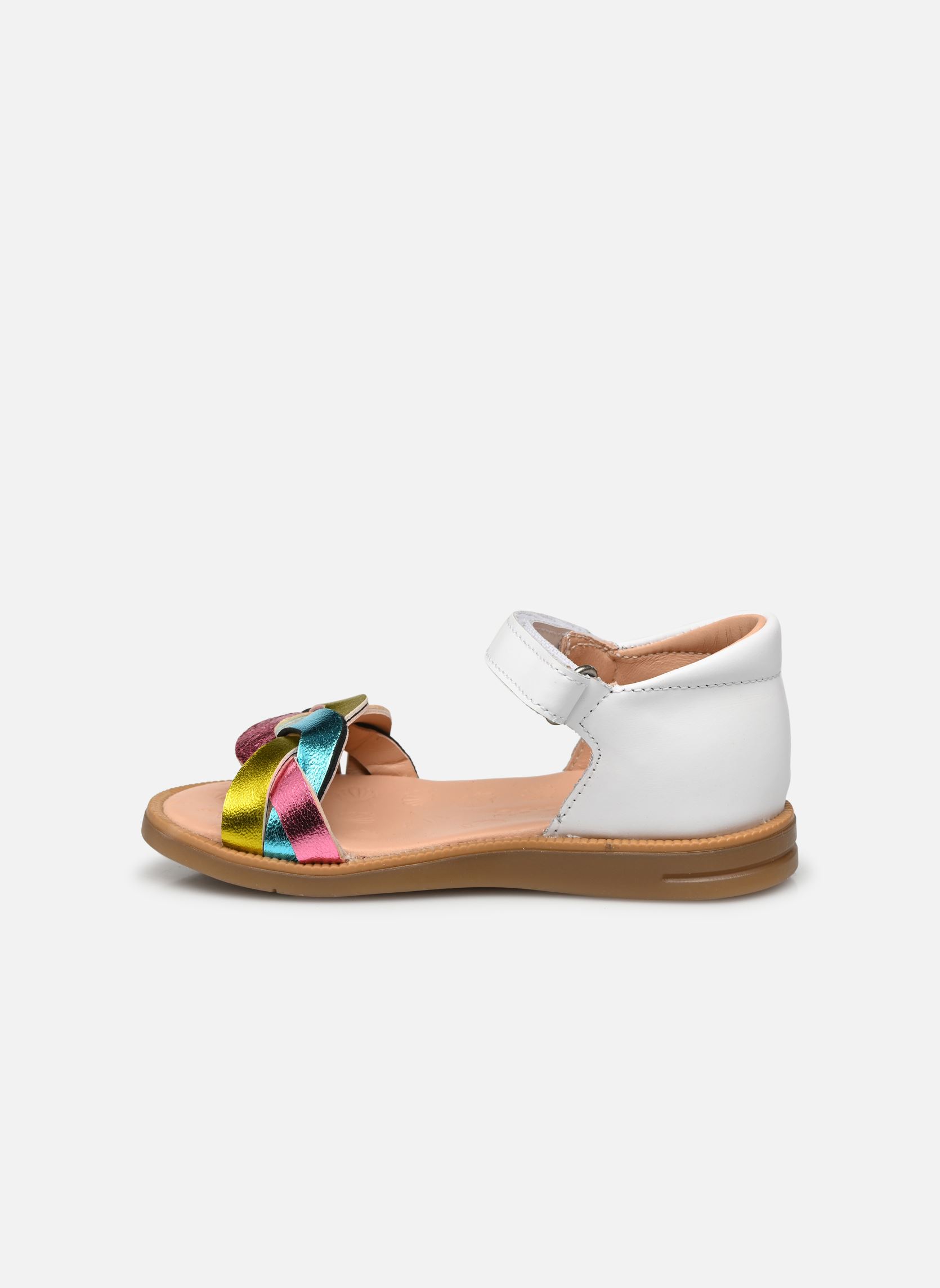 Sandalen 1264ET mädchen weiß Acebo's Sandalen 1264ET mädchen weiß MULTICOLOR