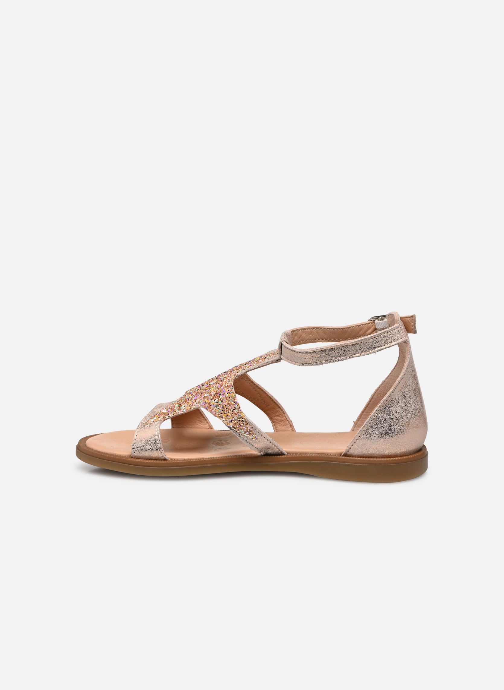 Sandalen 9895BA meisjes goud en brons Acebo's Sandalen 9895BA meisjes goud en brons RAME