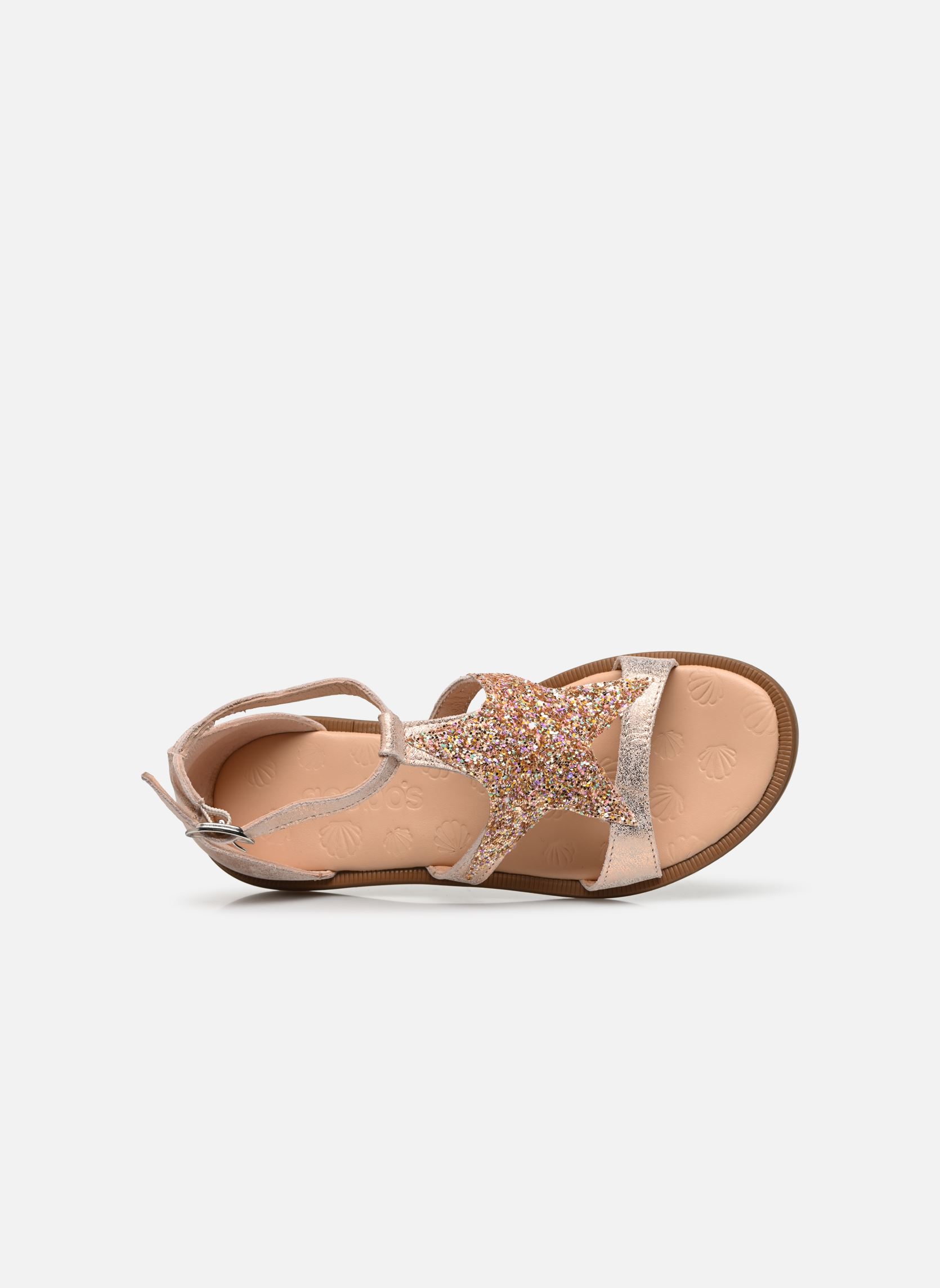 Sandalen 9895BA meisjes goud en brons Acebo's Sandalen 9895BA meisjes goud en brons RAME