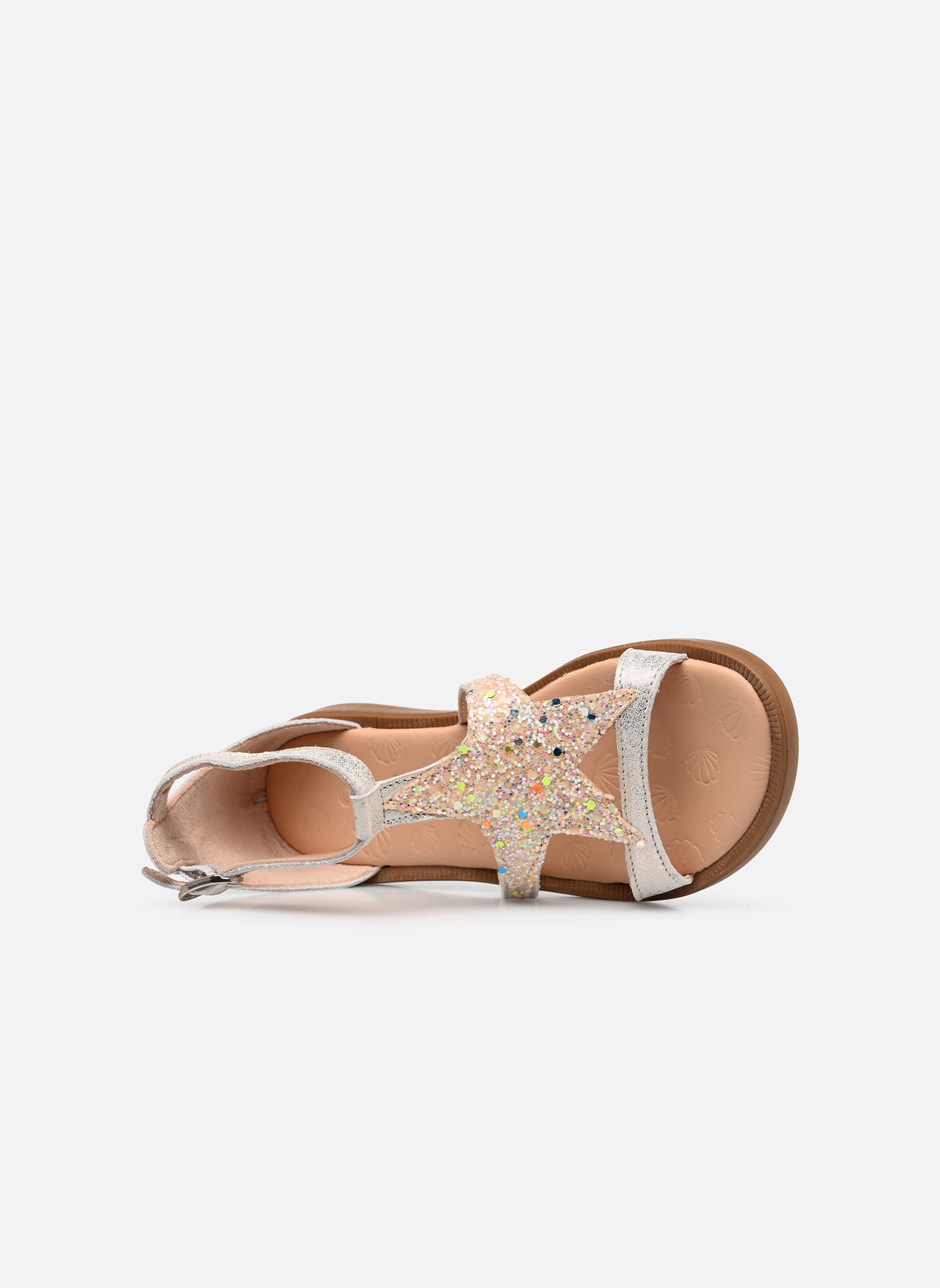 Sandalen 9895BA meisjes zilver Acebo's Sandalen 9895BA meisjes zilver PLATINO
