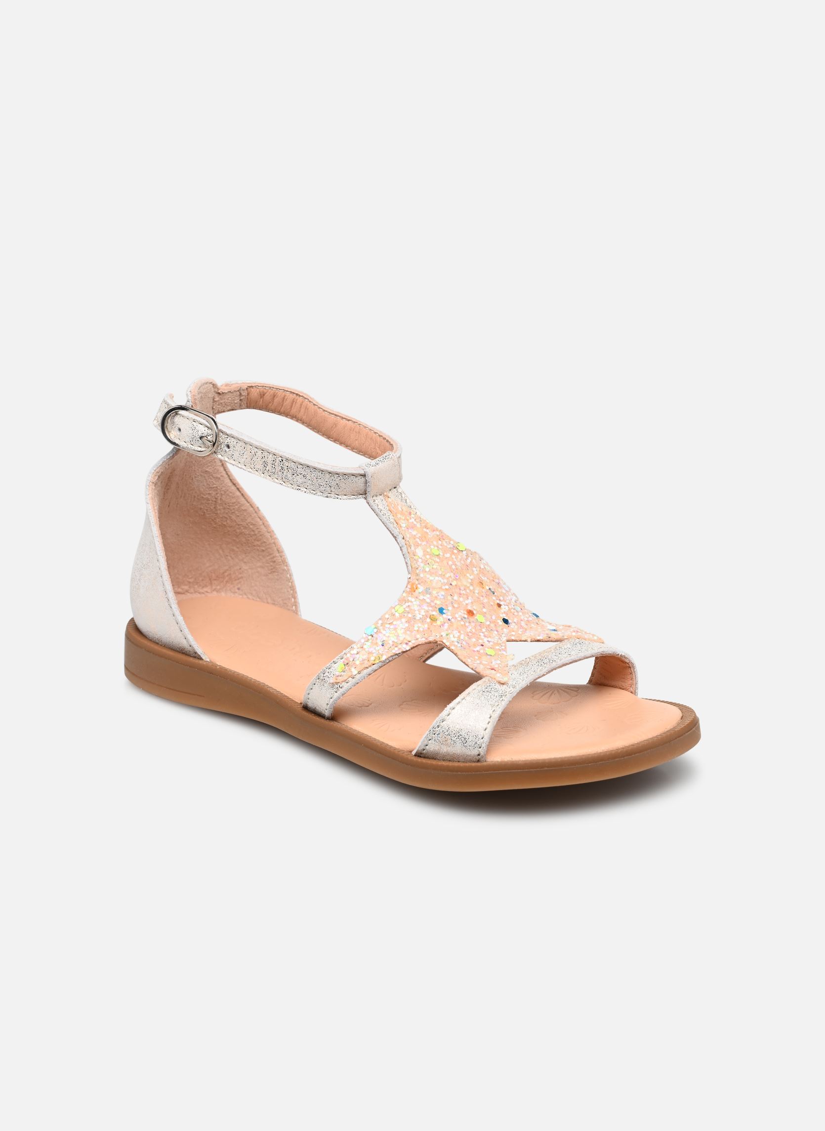 Sandalen 9895BA meisjes zilver Acebo's Sandalen 9895BA meisjes zilver PLATINO