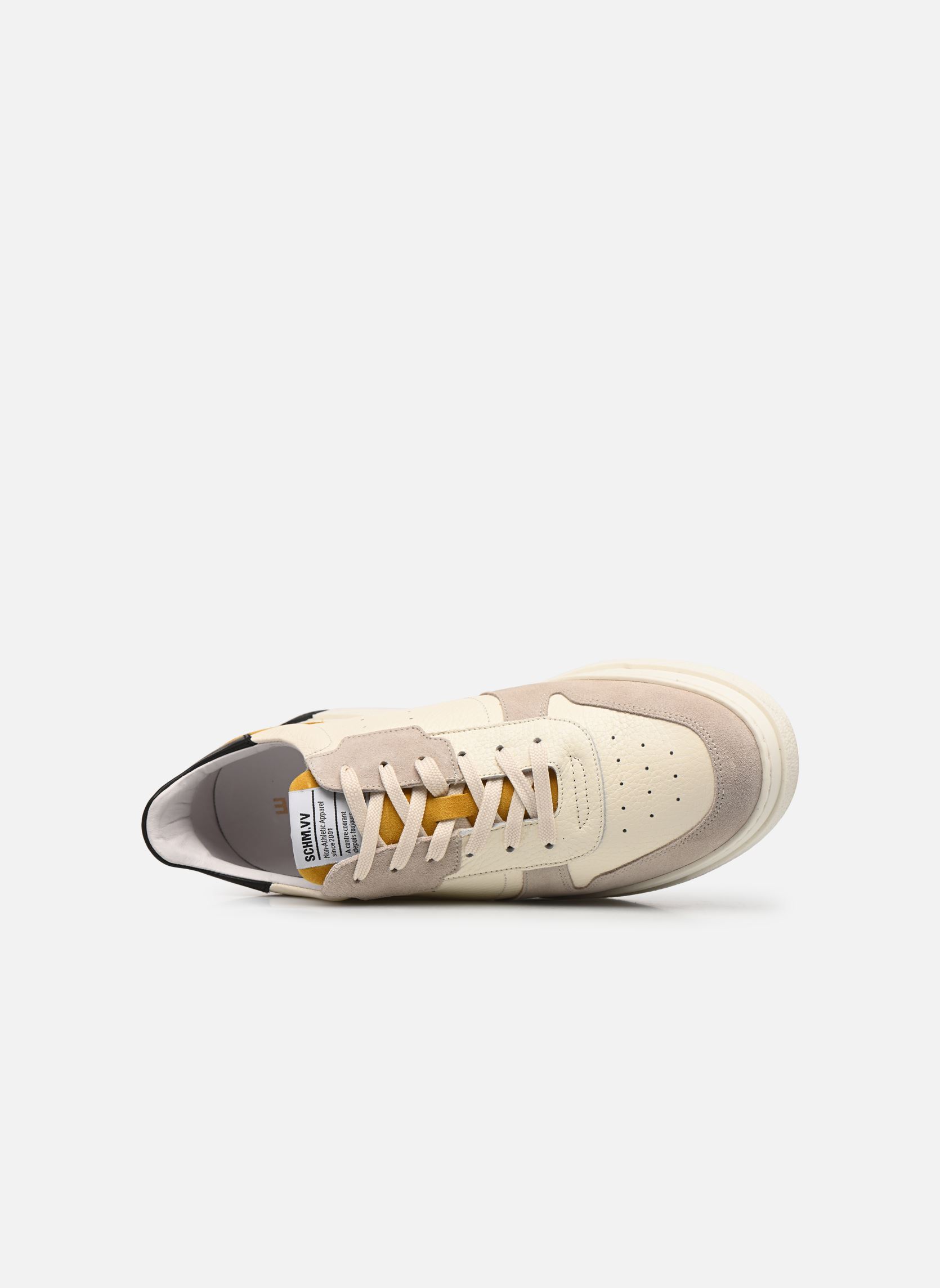 Baskets basses ORDER SNEAKER homme blanc Schmoove Baskets basses ORDER SNEAKER homme blanc GREGE/BLACK