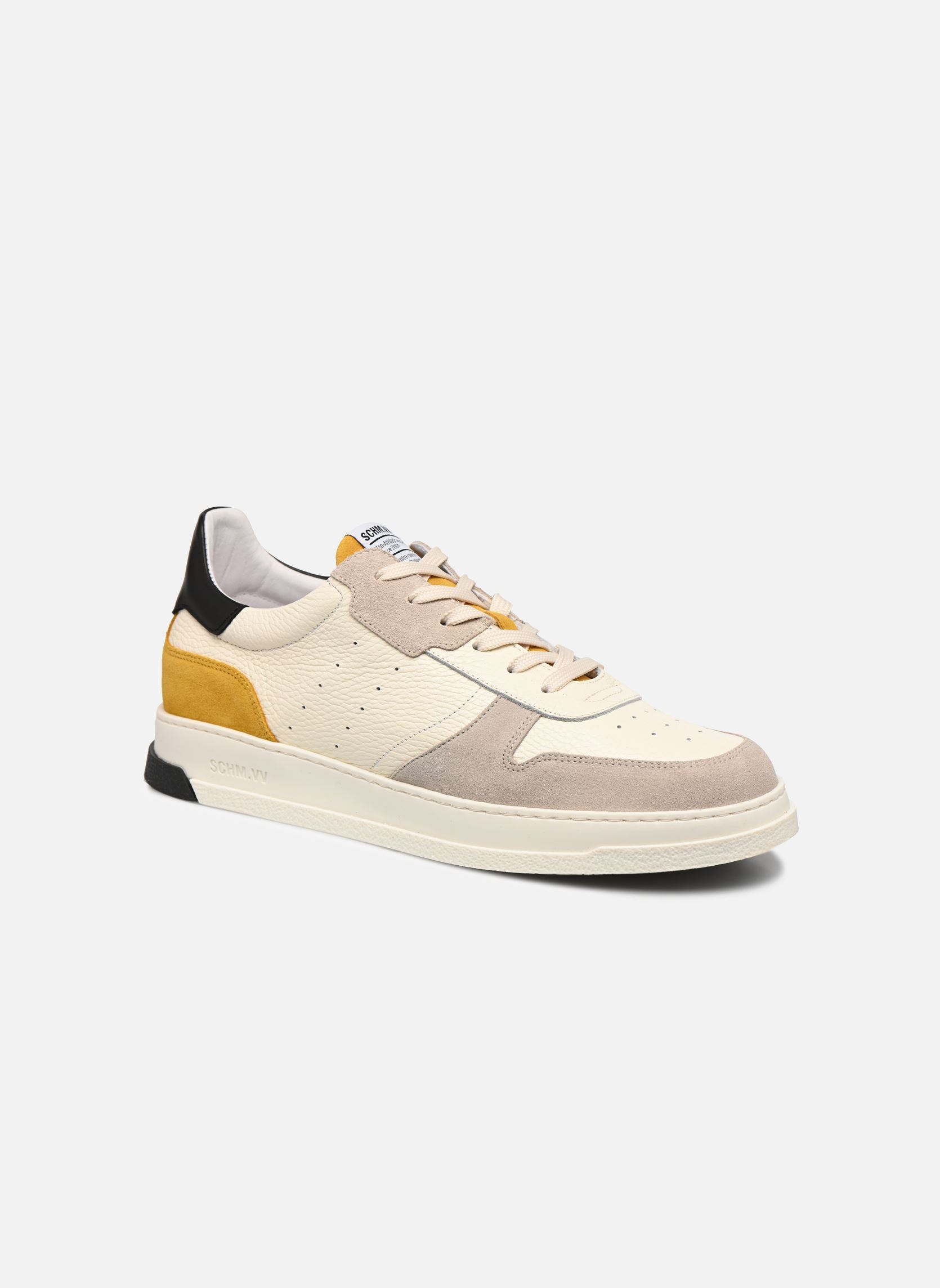 Baskets basses ORDER SNEAKER homme blanc Schmoove Baskets basses ORDER SNEAKER homme blanc GREGE/BLACK