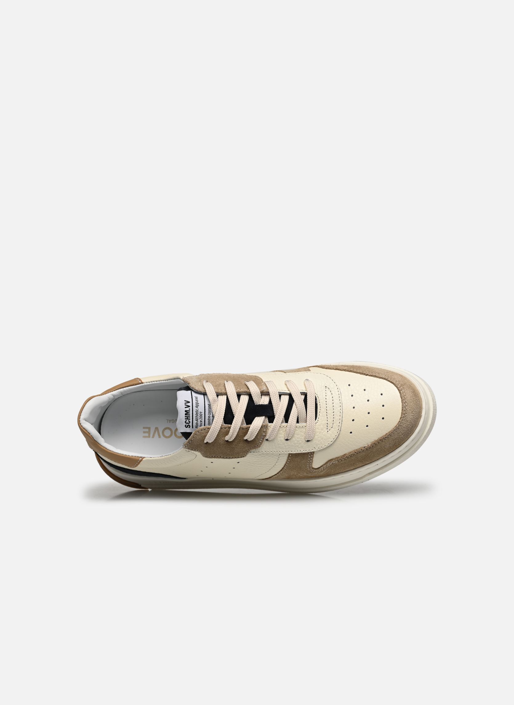 Niedrige Sneaker ORDER SNEAKER herren beige Schmoove Niedrige Sneaker ORDER SNEAKER herren beige WHITE/BEIGE