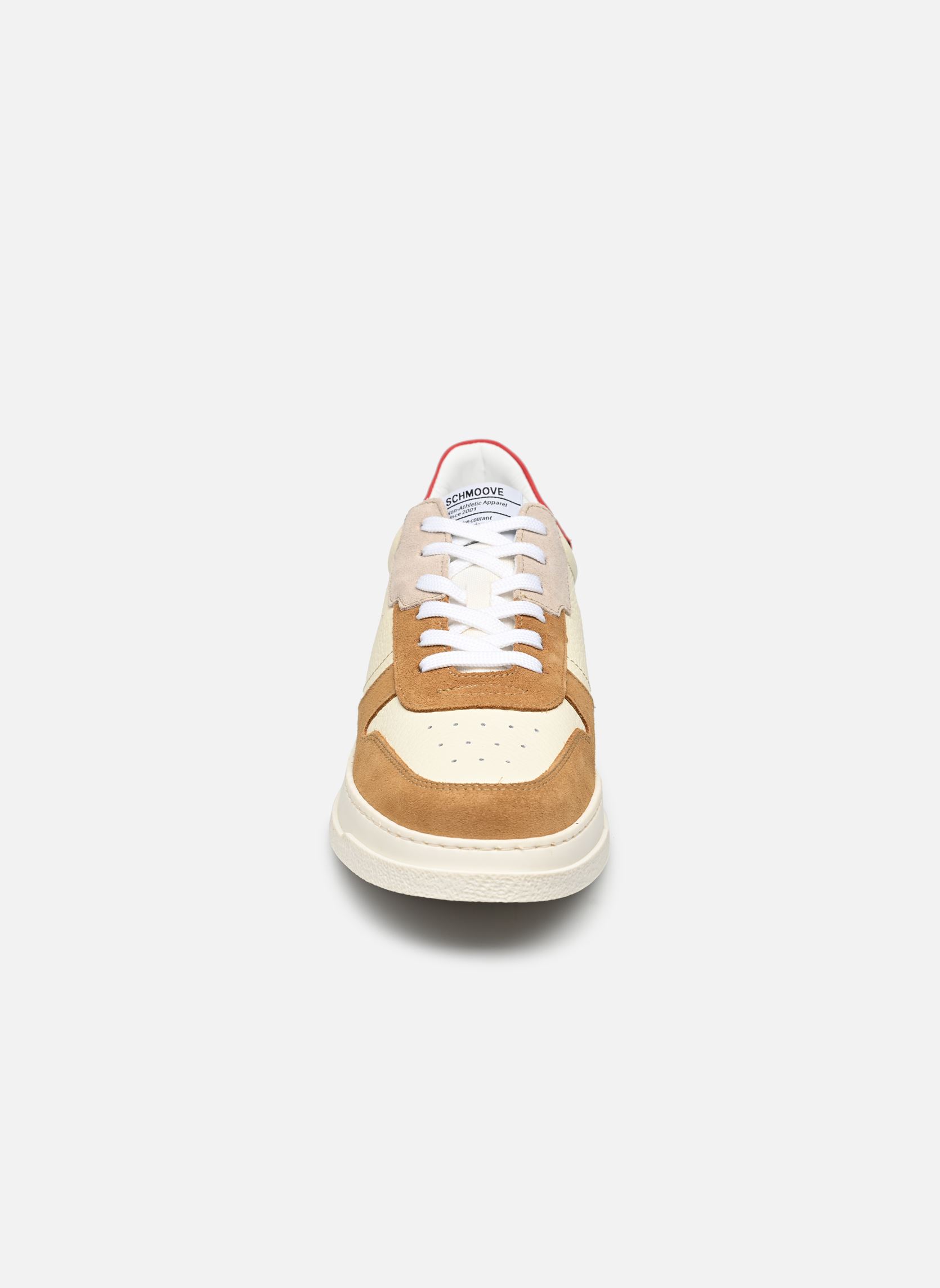 Baskets basses ORDER SNEAKER homme beige Schmoove Baskets basses ORDER SNEAKER homme beige WHITE/CAMEL/RED
