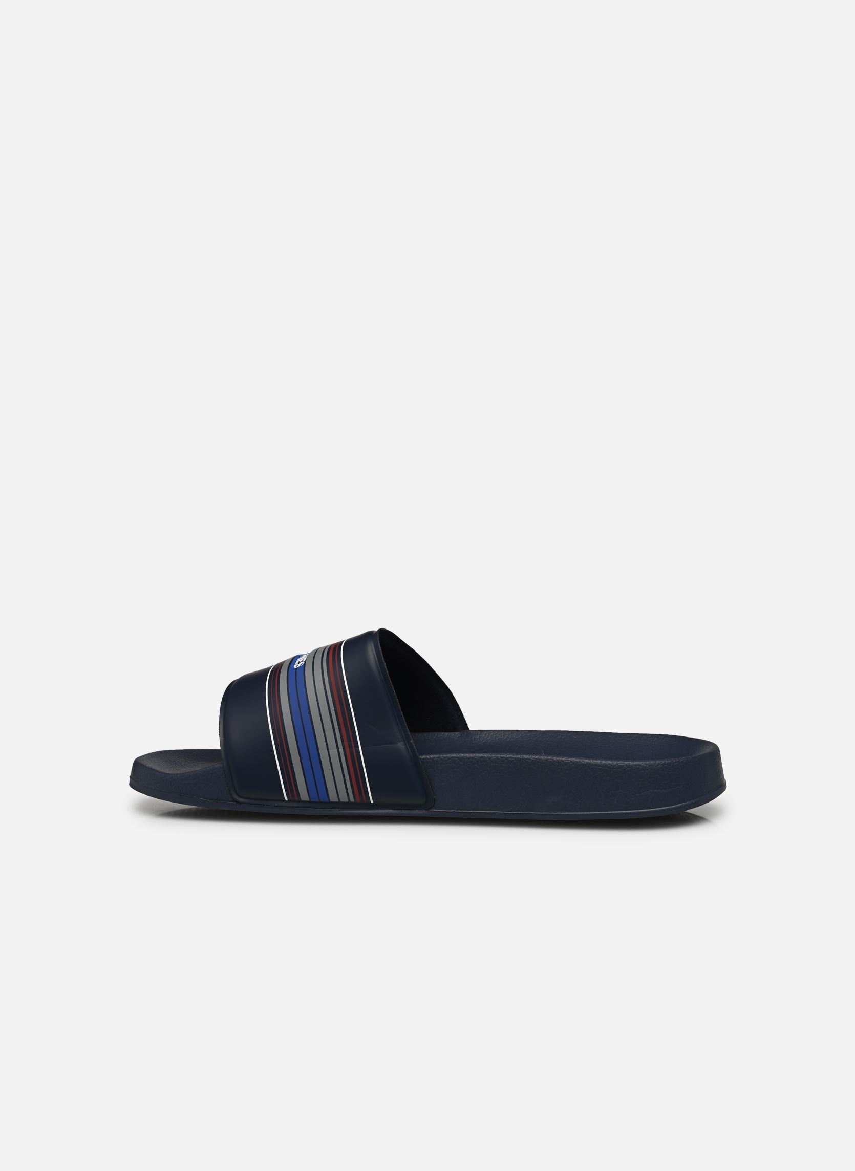 Sandales et mules JFWLEWIS STRIPE SLIDER homme bleu Jack & Jones Sandales et mules JFWLEWIS STRIPE SLIDER homme bleu Navy Blazer 2