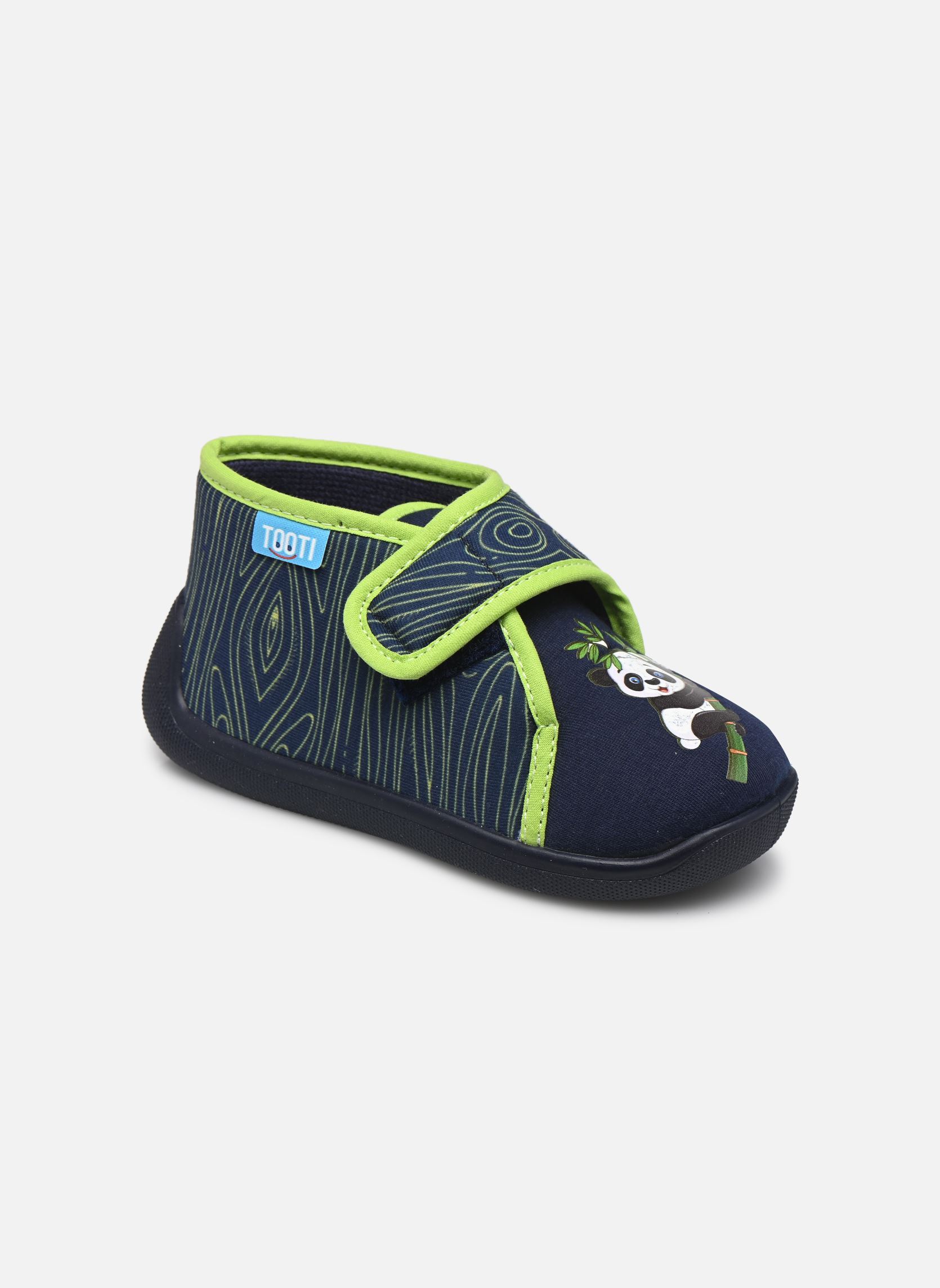 Chaussons Galia Tr 9631 garçon bleu Tooti Chaussons Galia Tr 9631 garçon bleu MARINE VERT