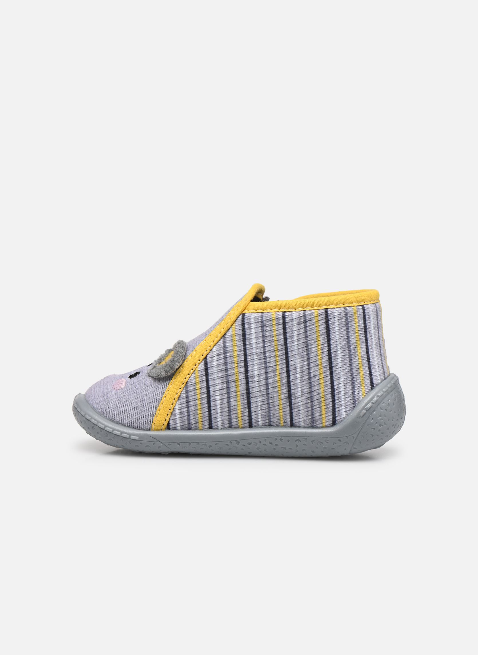Pantoffels Xadage Br 9517 jongens grijs Tooti Pantoffels Xadage Br 9517 jongens grijs GRIS/GRIS-JAUNE