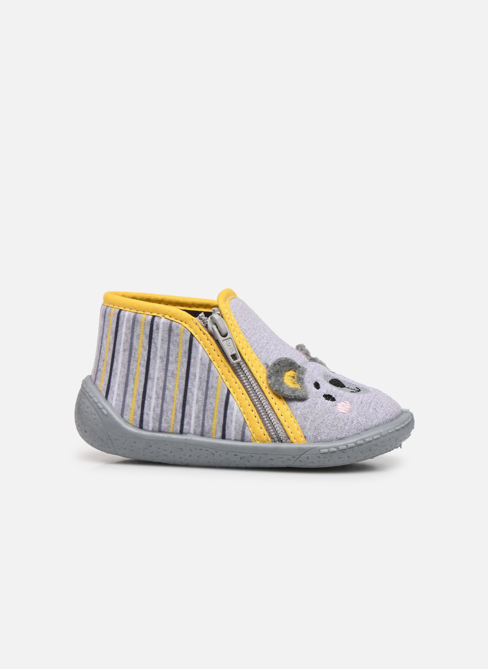 Pantoffels Xadage Br 9517 jongens grijs Tooti Pantoffels Xadage Br 9517 jongens grijs GRIS/GRIS-JAUNE