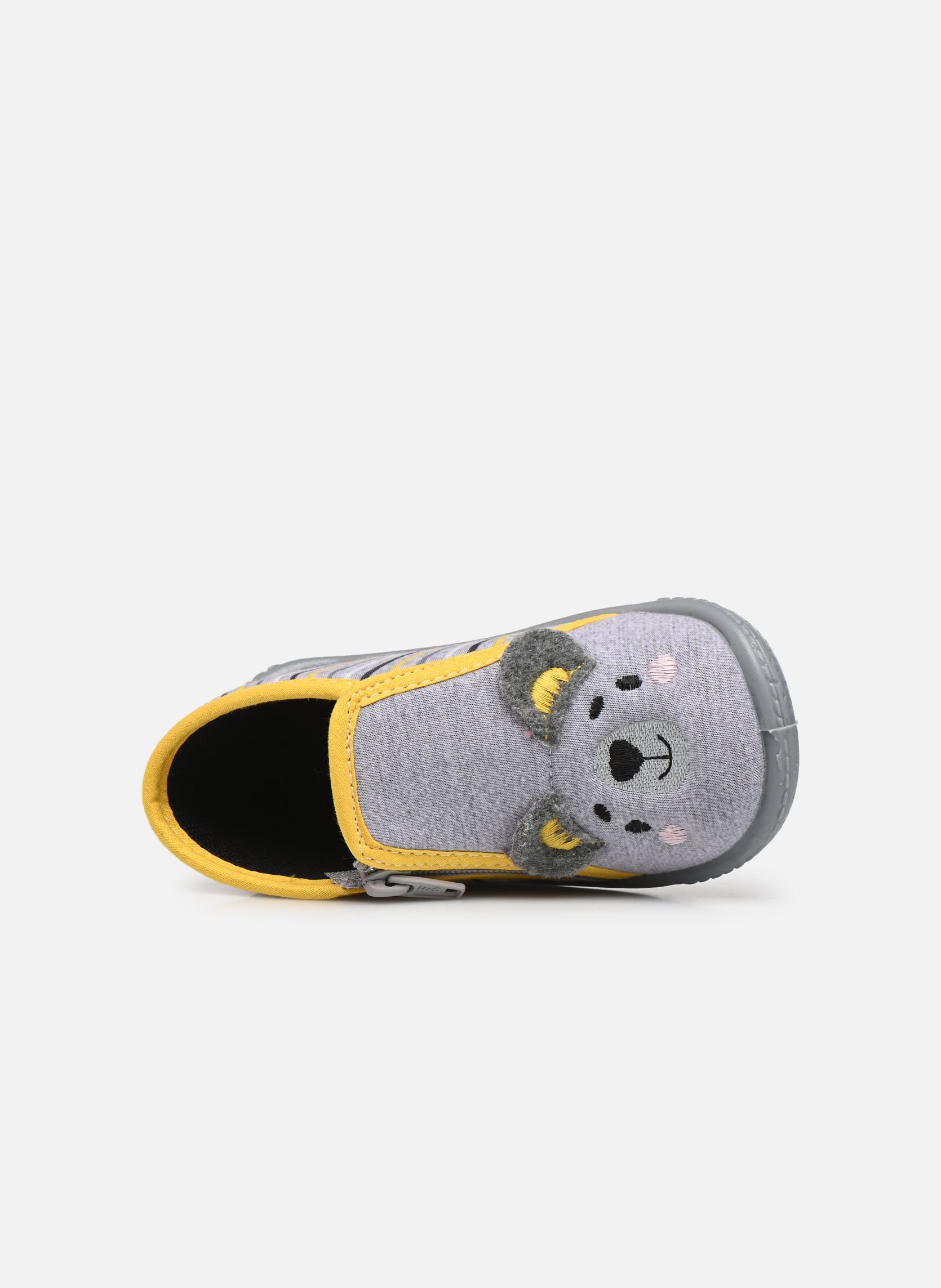 Pantoffels Xadage Br 9517 jongens grijs Tooti Pantoffels Xadage Br 9517 jongens grijs GRIS/GRIS-JAUNE