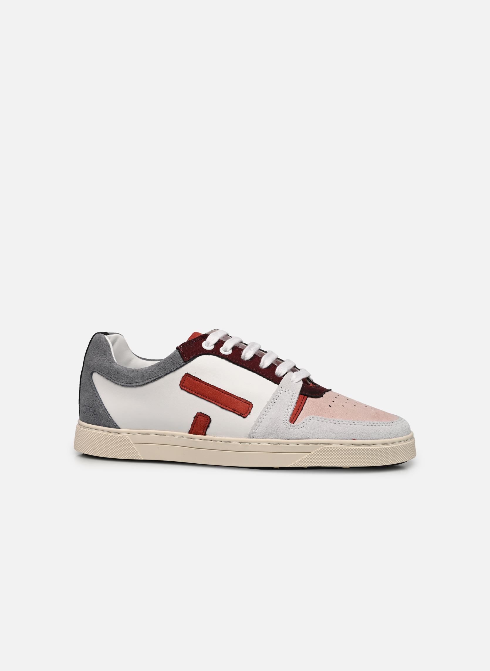 Niedrige Sneaker Sansaho W damen weiß OTA Niedrige Sneaker Sansaho W damen weiß White/Raspberry 2
