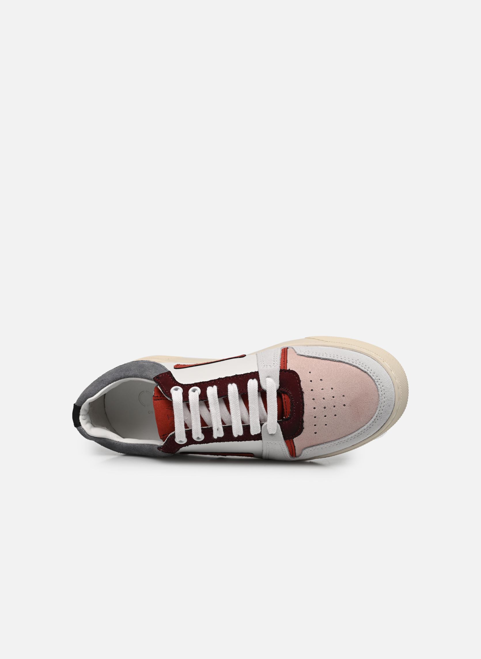 Niedrige Sneaker Sansaho W damen weiß OTA Niedrige Sneaker Sansaho W damen weiß White/Raspberry 2