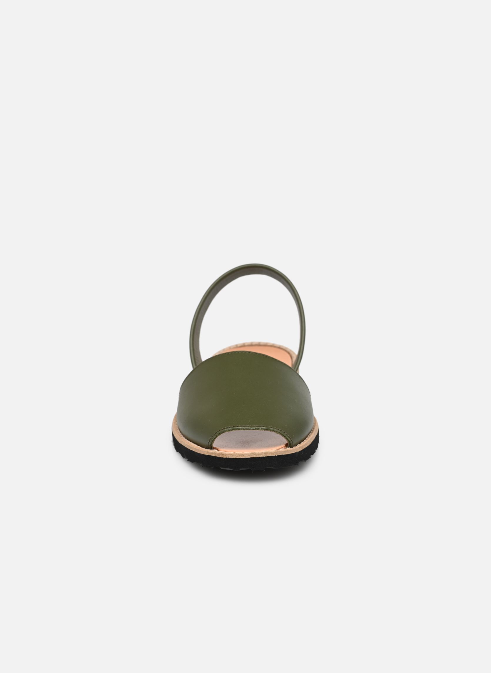 Sandales Avarca Cuir Army femme vert Minorquines Sandales Avarca Cuir Army femme vert ARMY