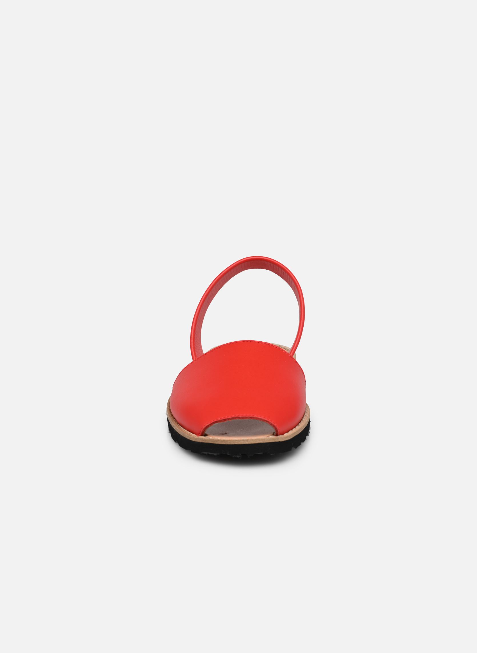Sandales Avarca Cuir Pomodoro femme rouge Minorquines Sandales Avarca Cuir Pomodoro femme rouge POMODORO