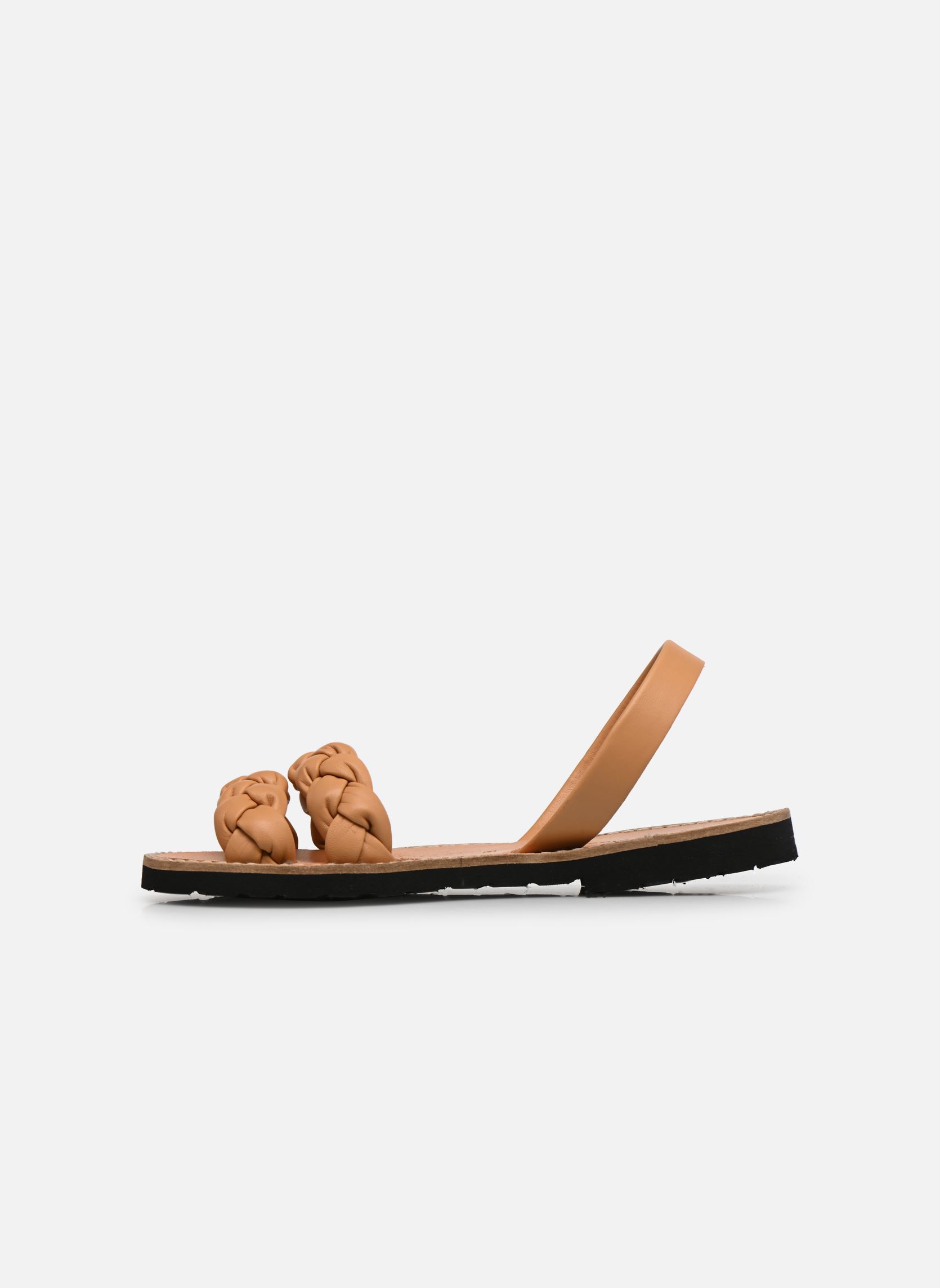 Sandalen Avarca Cabrera Cuir Naturel damen braun Minorquines Sandalen Avarca Cabrera Cuir Naturel damen braun NATUREL