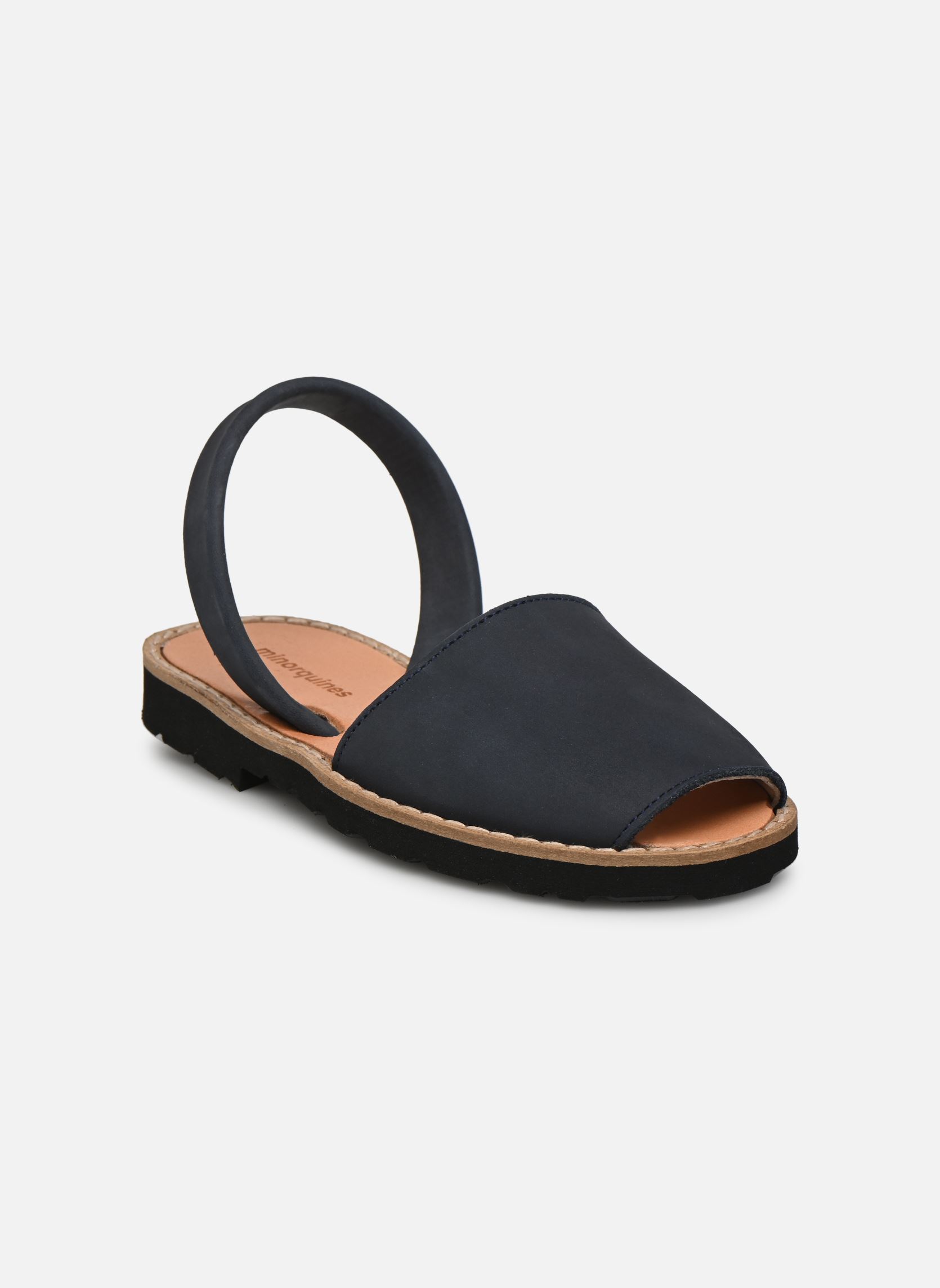 Sandalen Avarca Nubuck Chine E blau Minorquines Sandalen Avarca Nubuck Chine E blau CHINE