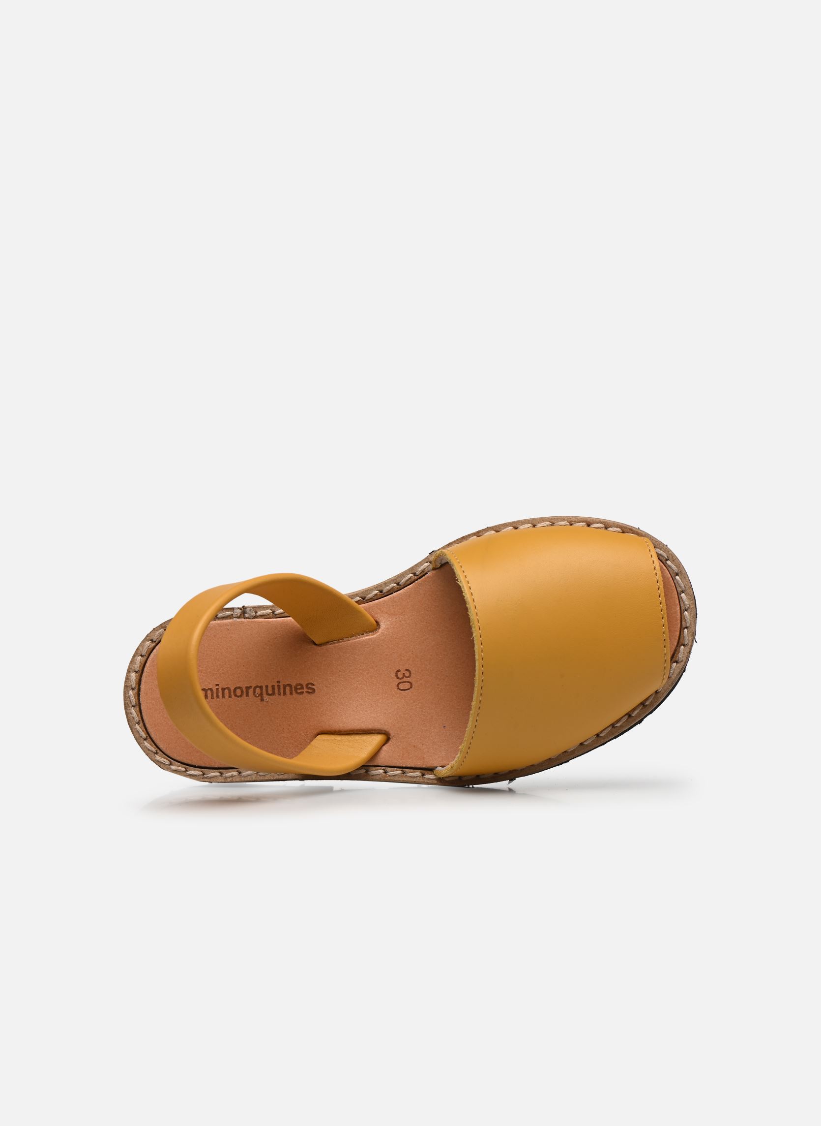 Sandales Avarca Cuir Golden E jaune Minorquines Sandales Avarca Cuir Golden E jaune GOLDEN