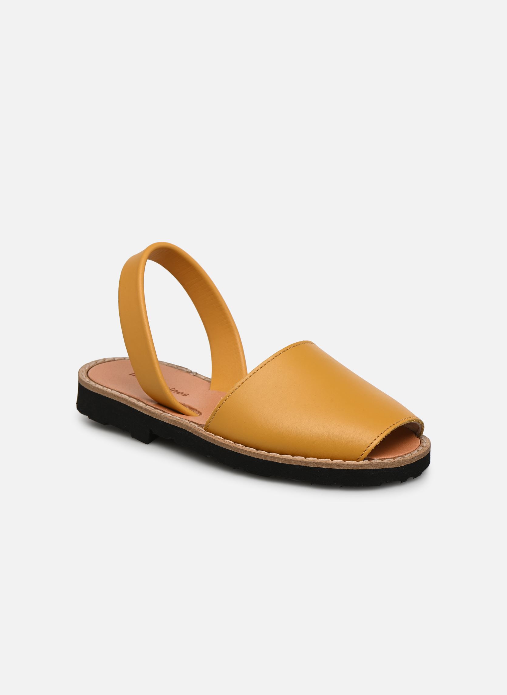 Sandales Avarca Cuir Golden E jaune Minorquines Sandales Avarca Cuir Golden E jaune GOLDEN