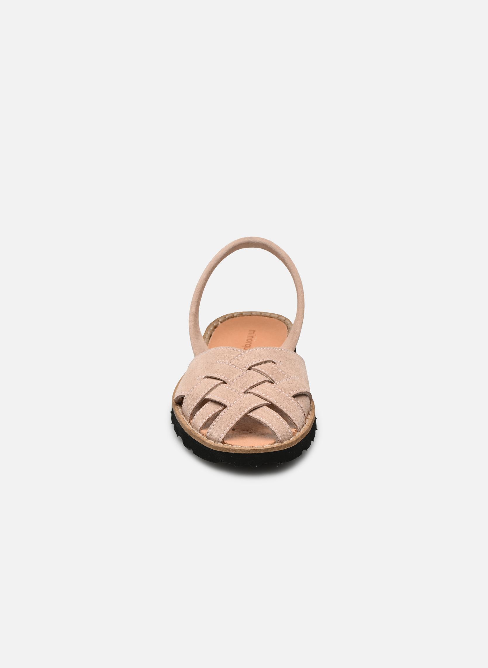 Sandales Avarca Compostelle Velours Rose fille rose Minorquines Sandales Avarca Compostelle Velours Rose fille rose ROSE