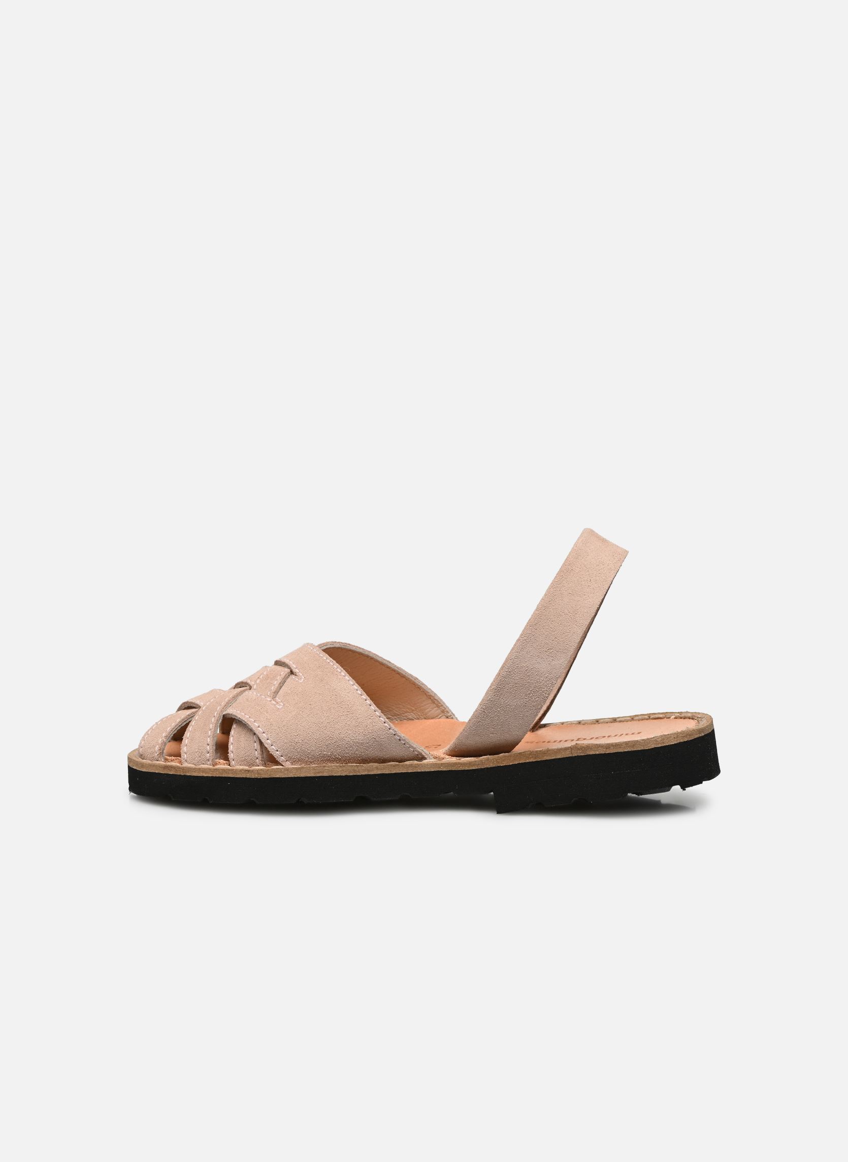 Sandales Avarca Compostelle Velours Rose fille rose Minorquines Sandales Avarca Compostelle Velours Rose fille rose ROSE