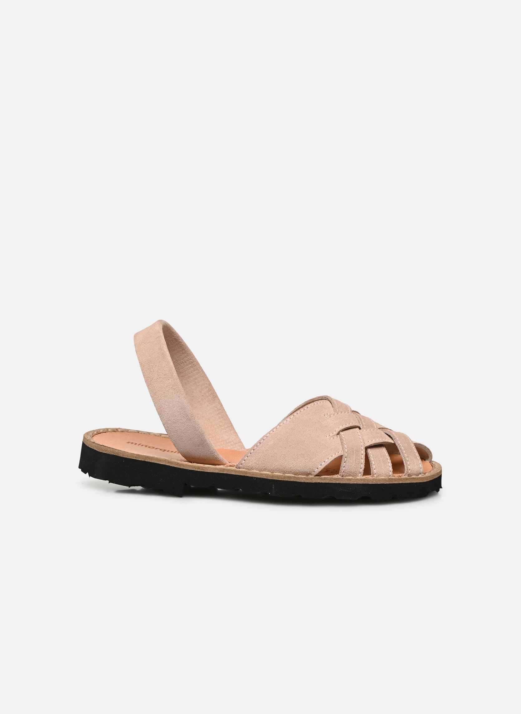 Sandales Avarca Compostelle Velours Rose fille rose Minorquines Sandales Avarca Compostelle Velours Rose fille rose ROSE