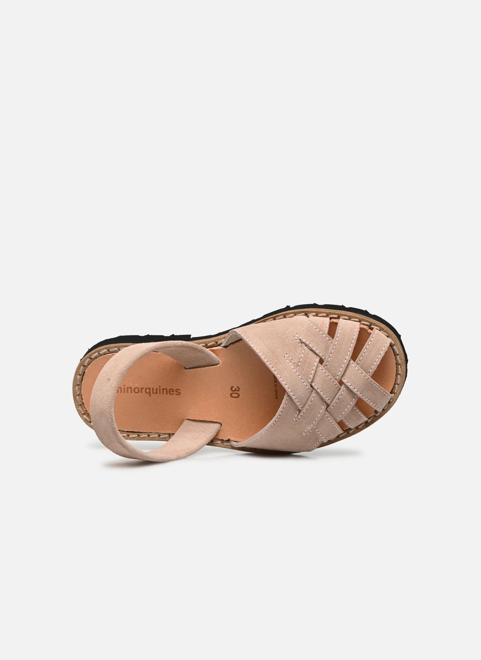 Sandales Avarca Compostelle Velours Rose fille rose Minorquines Sandales Avarca Compostelle Velours Rose fille rose ROSE