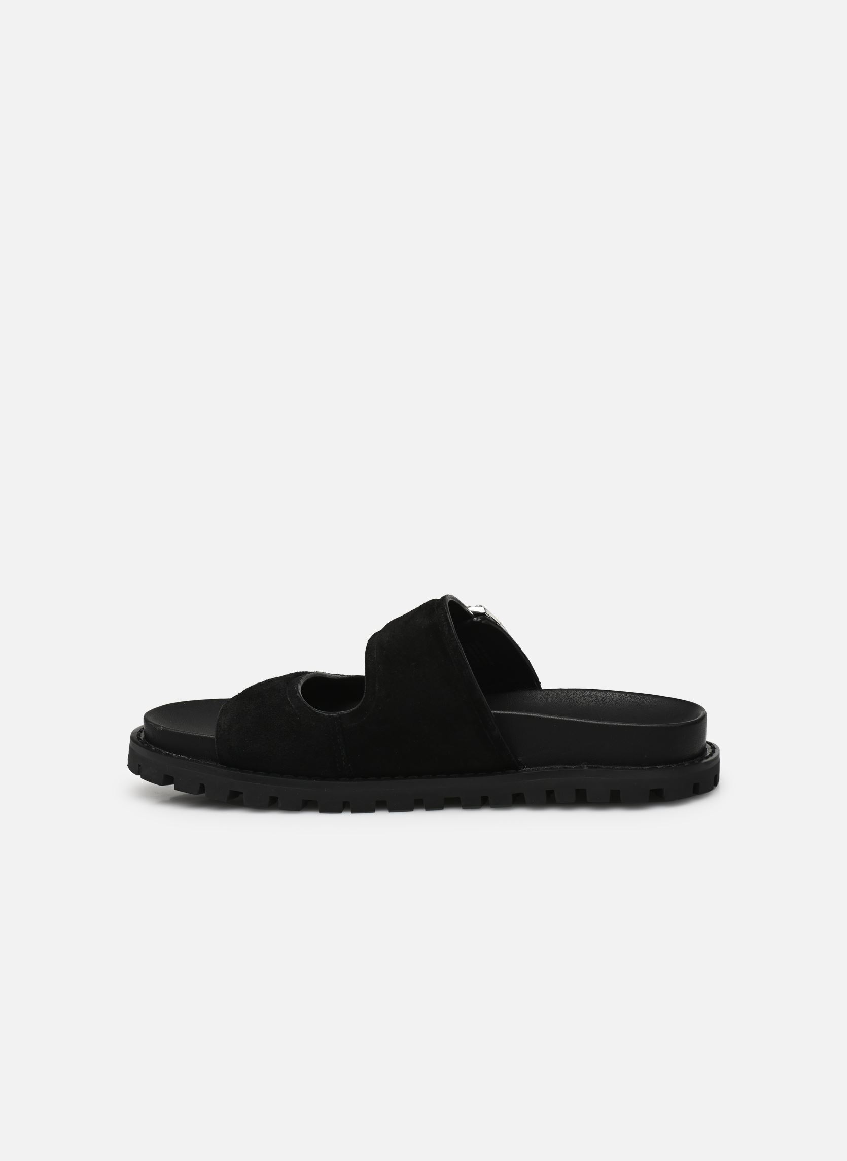 Muilen GISELLE SLIDE dames zwart Michael Michael Kors Muilen GISELLE SLIDE dames zwart BLACK