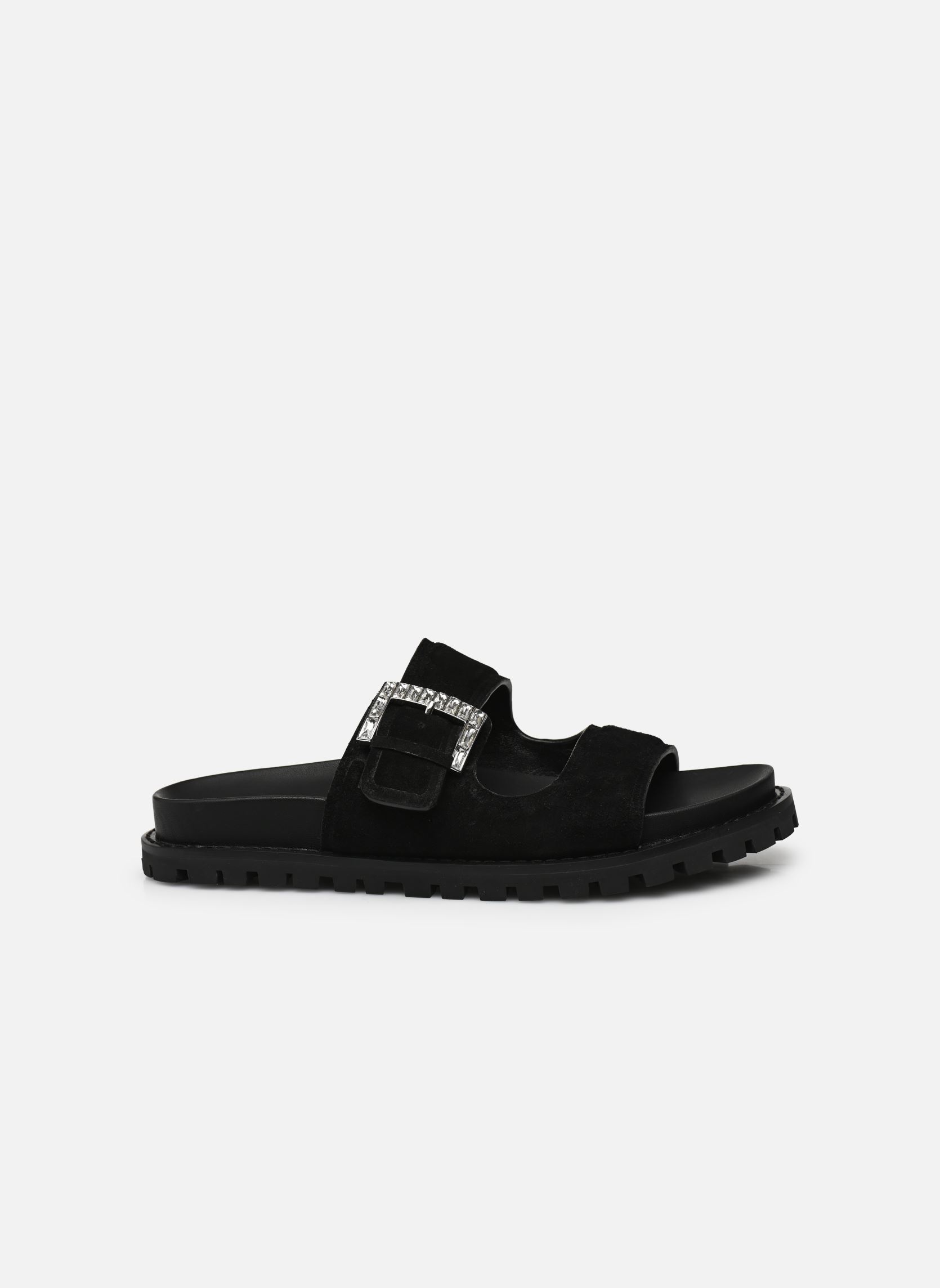 Muilen GISELLE SLIDE dames zwart Michael Michael Kors Muilen GISELLE SLIDE dames zwart BLACK