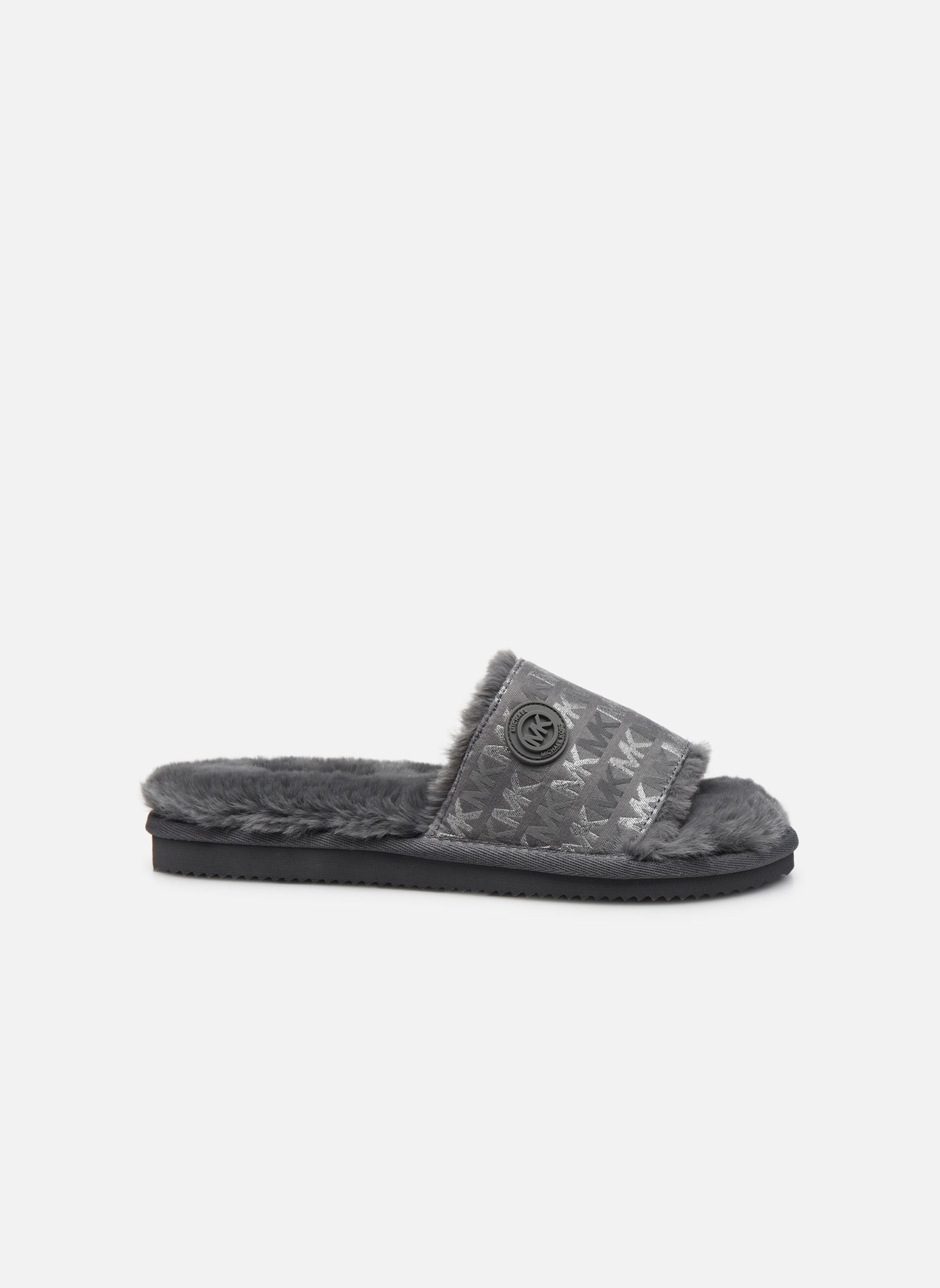 Pantoffeln JANIS SLIDE damen grau Michael Michael Kors Pantoffeln JANIS SLIDE damen grau Heather grey