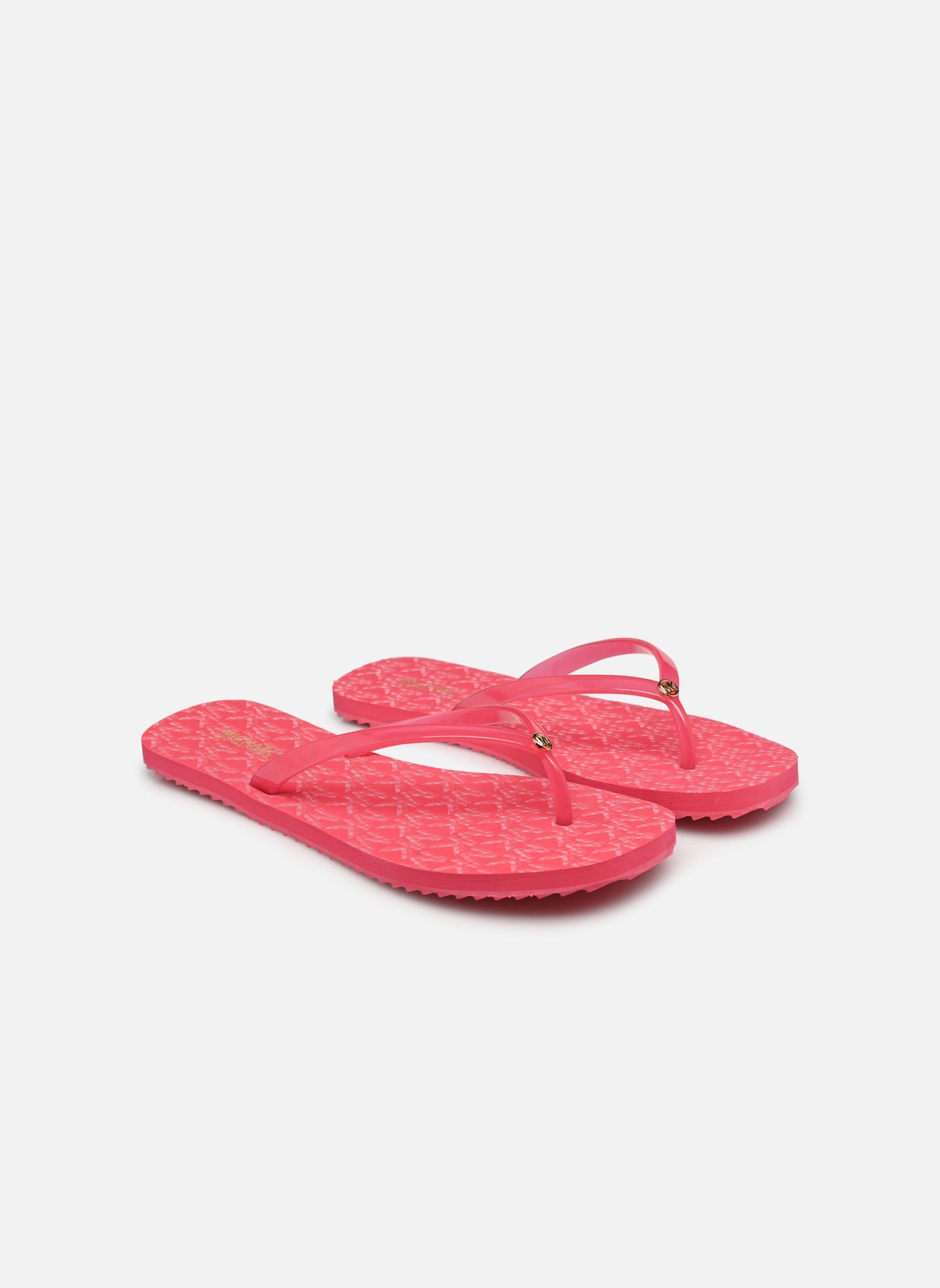 Tongs JINX FLIP FLOP femme rose Michael Michael Kors Tongs JINX FLIP FLOP femme rose Geranium