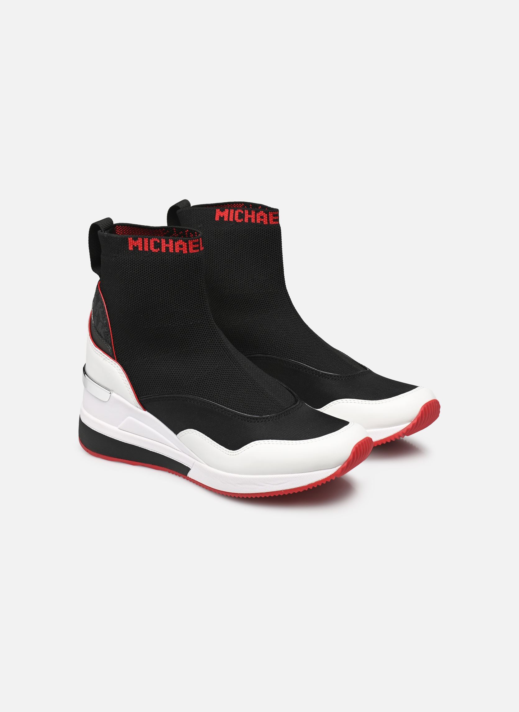 Niedrige Sneaker SWIFT BOOTIE damen schwarz Michael Michael Kors Niedrige Sneaker SWIFT BOOTIE damen schwarz BLK/OPTICWHT
