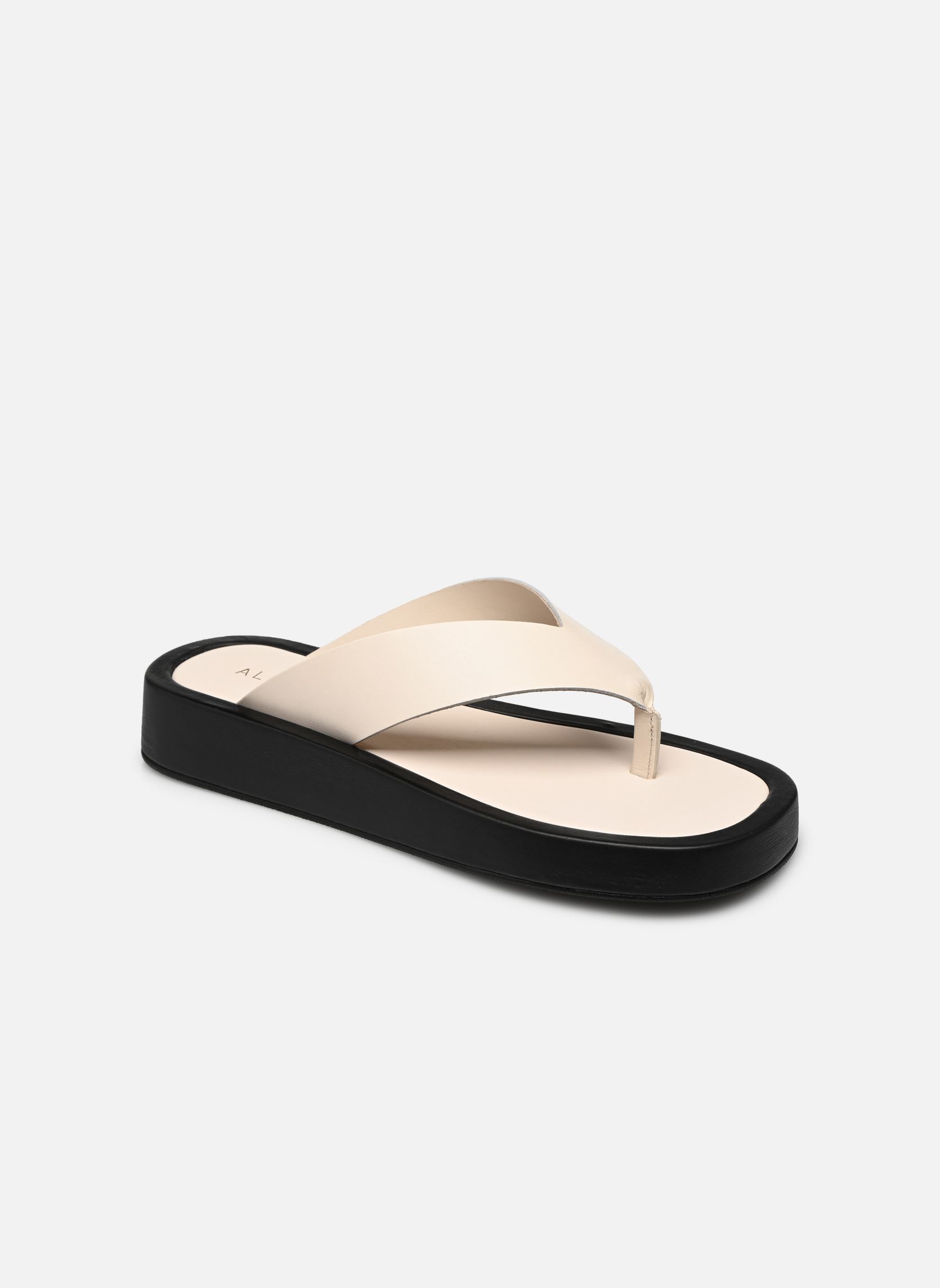 Sandali con zeppa e plateau Overcast donna bianco Alohas Sandali con zeppa e plateau Overcast donna bianco OFF WHITE