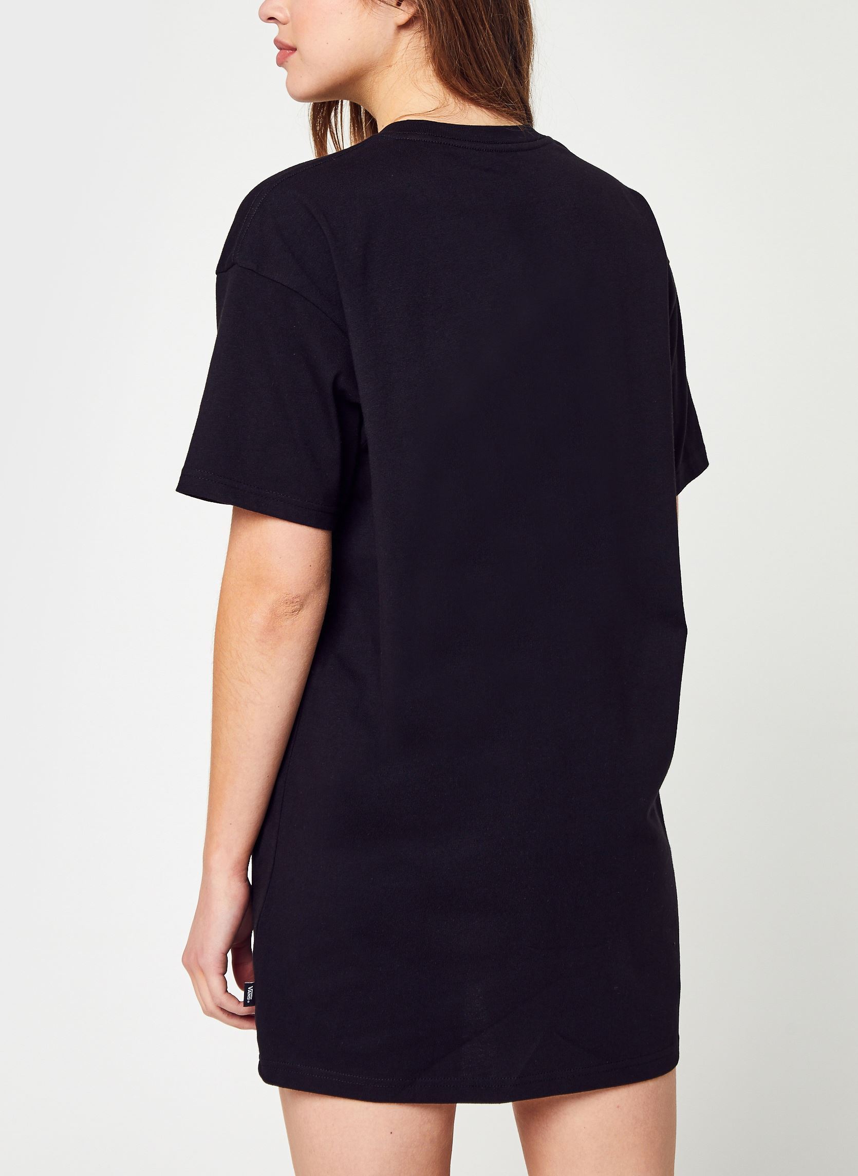 Robes Wm Center Vee Tee Dress femme noir Vans Robes Wm Center Vee Tee Dress femme noir Black