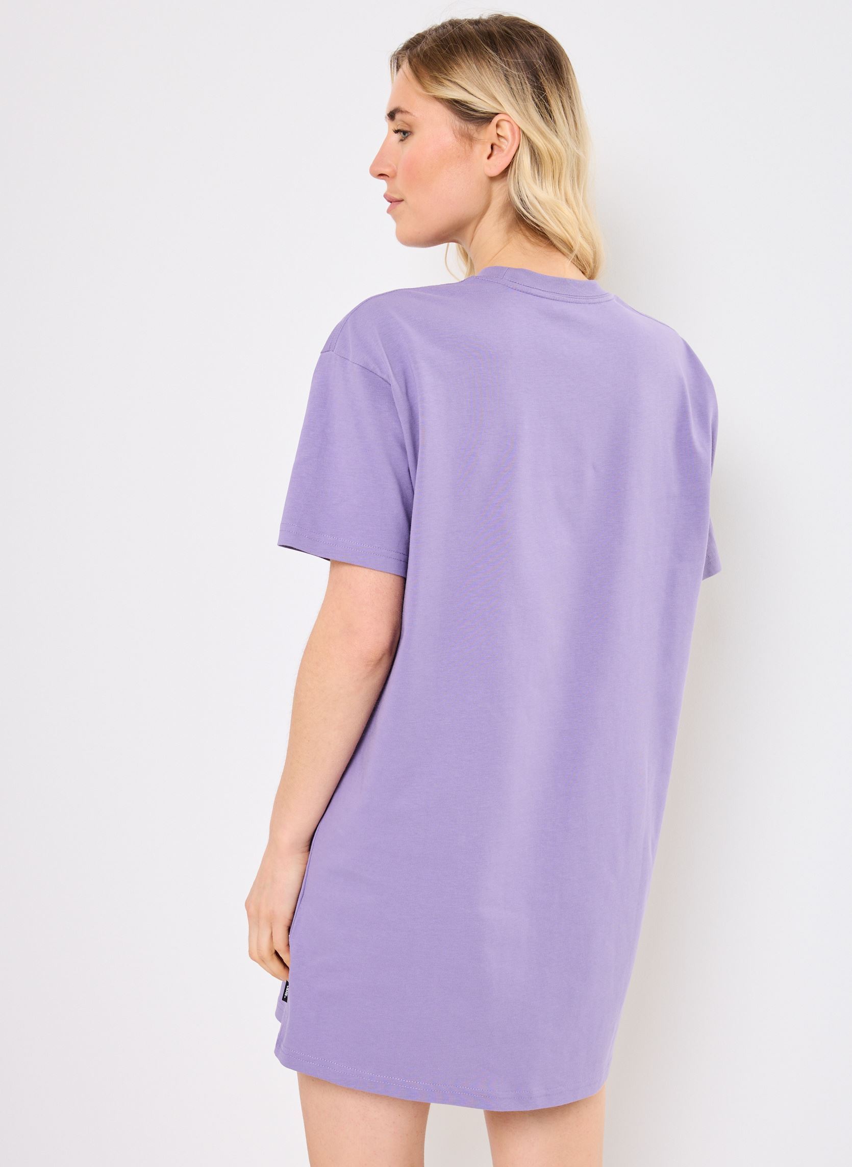 Jurken Wm Center Vee Tee Dress dames paars Vans Jurken Wm Center Vee Tee Dress dames paars PURPLE HAZE
