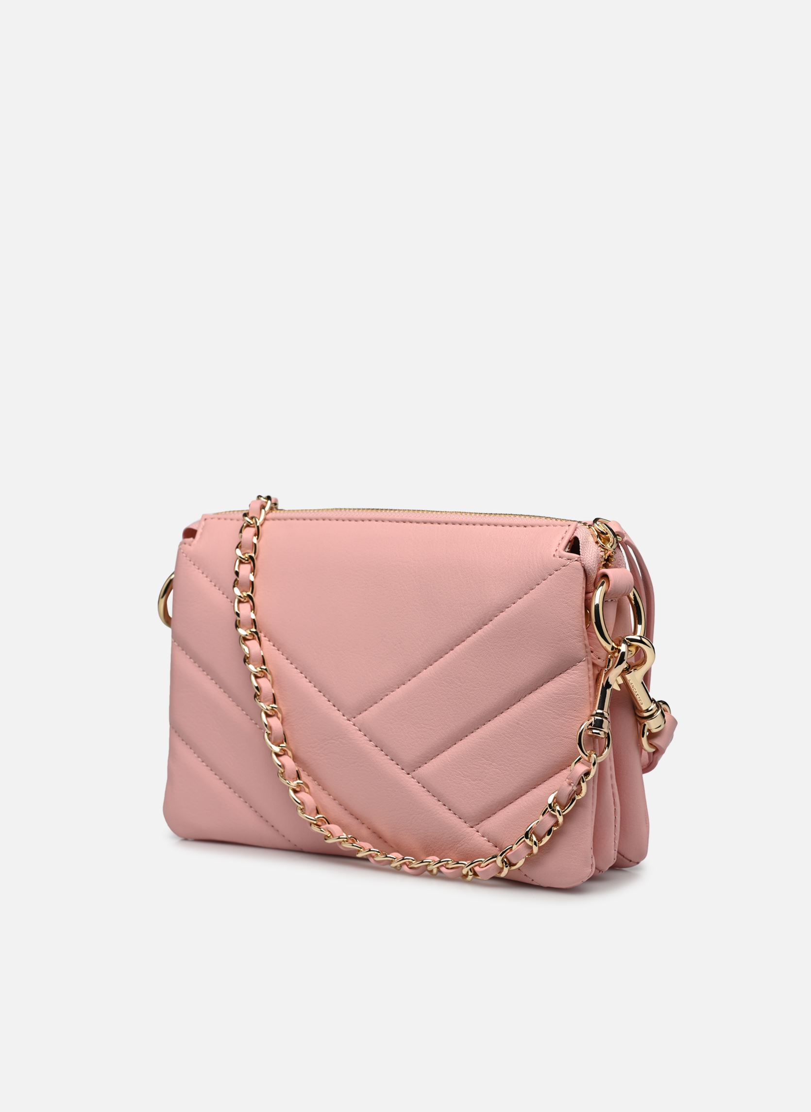 Handtassen Pochette Zippée S Soft Matelassé dames roze Lancaster Handtassen Pochette Zippée S Soft Matelassé dames roze ROSE CLAIR