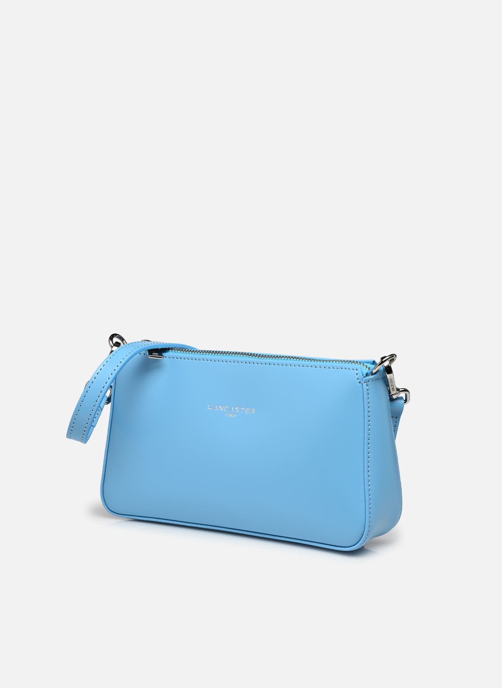 Schoudertassen Trotteur Zippée S Suave Even dames blauw Lancaster Schoudertassen Trotteur Zippée S Suave Even dames blauw BLEU ATOLL