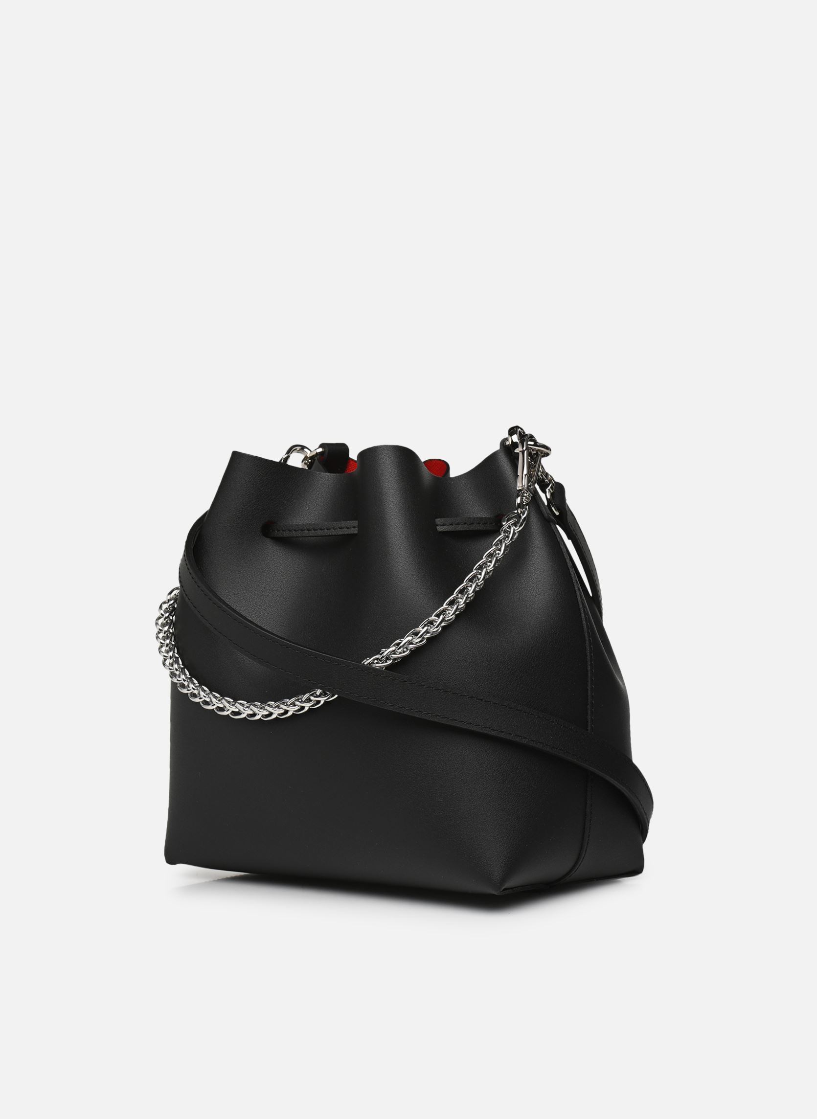 Umhängetaschen Sac Bourse A lacets coulissants S Pur & damen schwarz Lancaster Umhängetaschen Sac Bourse A lacets coulissants S Pur & damen schwarz NOIR - IN - ROUGE