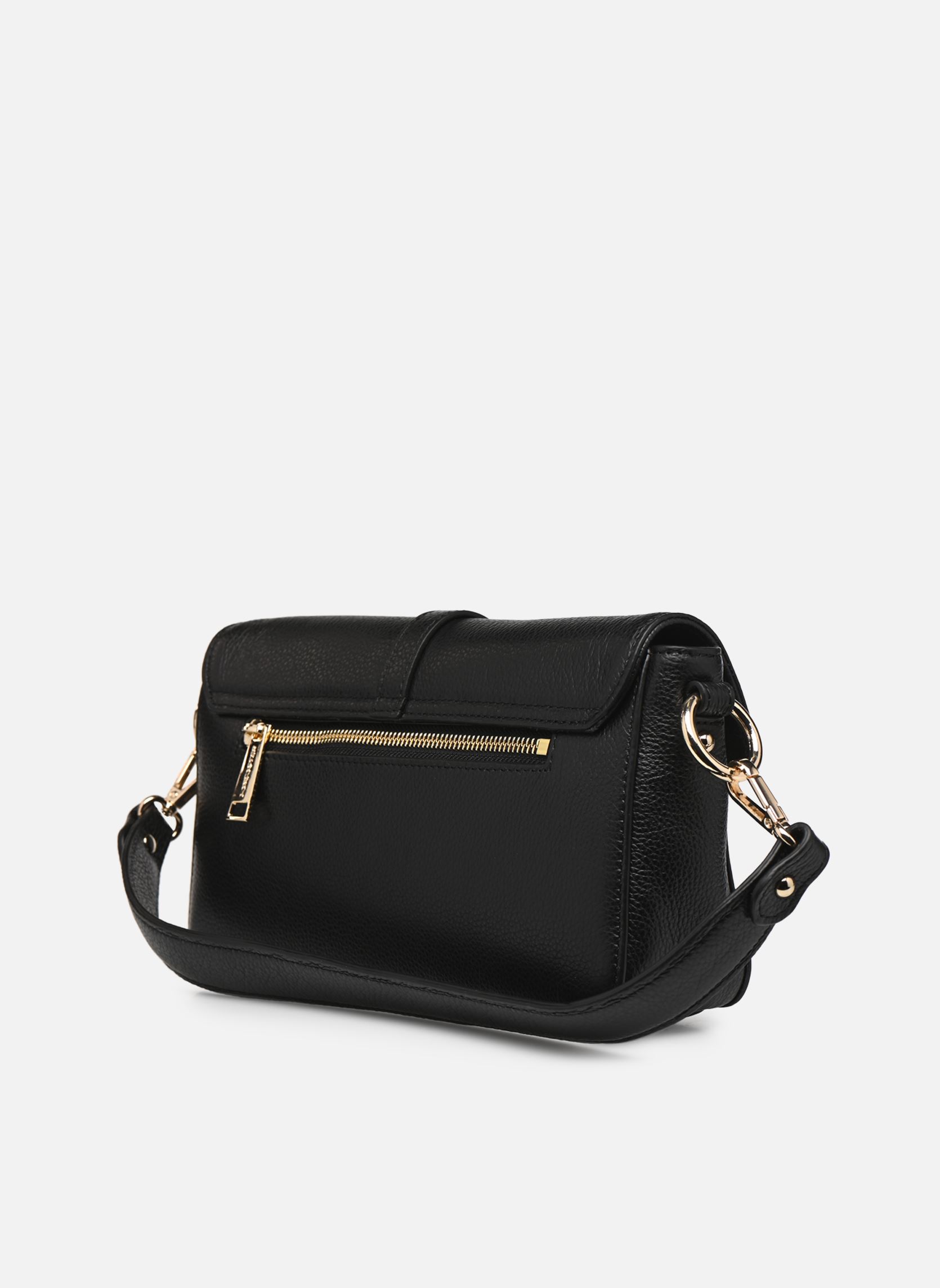 Sacs à main Sac Baguette A rabat avec fermoir Foulon femme noir Lancaster Sacs à main Sac Baguette A rabat avec fermoir Foulon femme noir NOIR