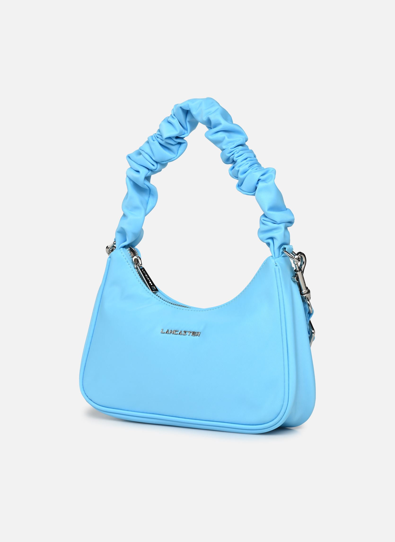 Sacs Sac Baguette Zippé Basic Chouchou femme bleu Lancaster Sacs Sac Baguette Zippé Basic Chouchou femme bleu BLEU ATOLL