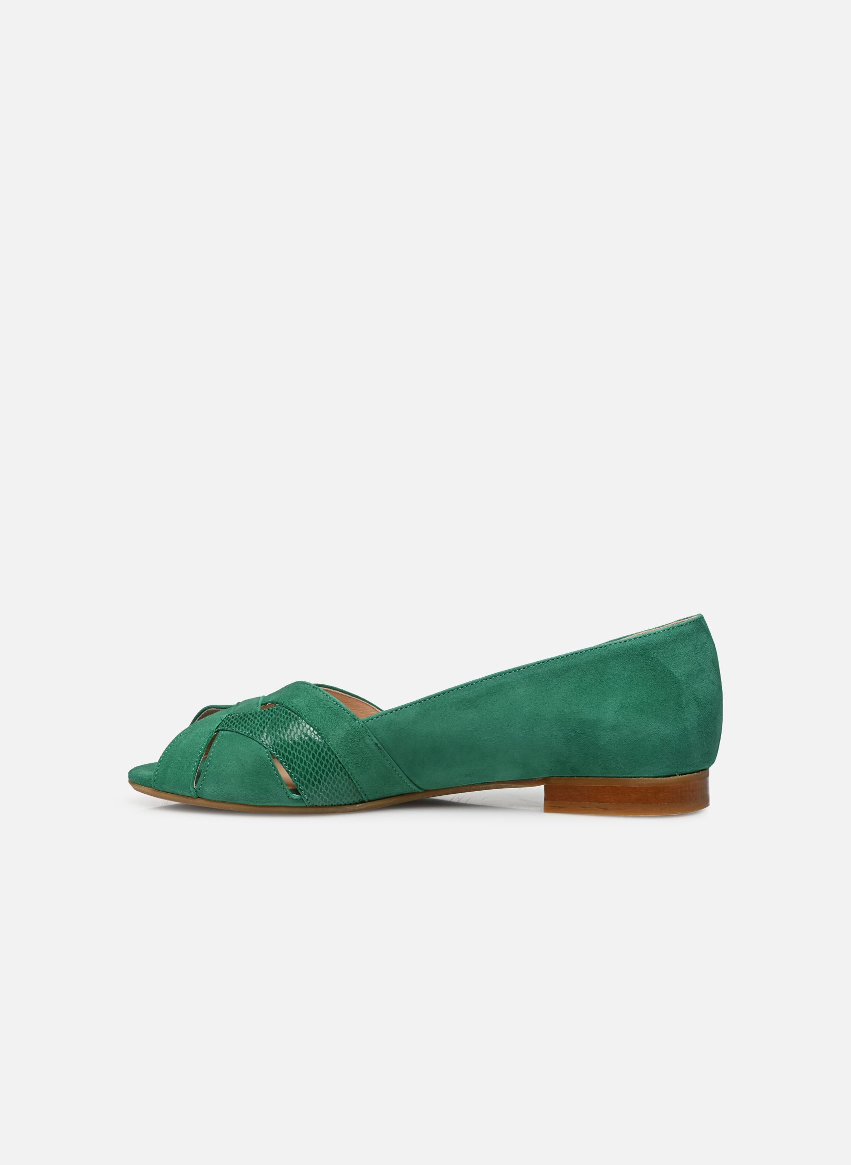 Klassieke ballerina's Léa dames groen Georgia Rose Klassieke ballerina's Léa dames groen VERT