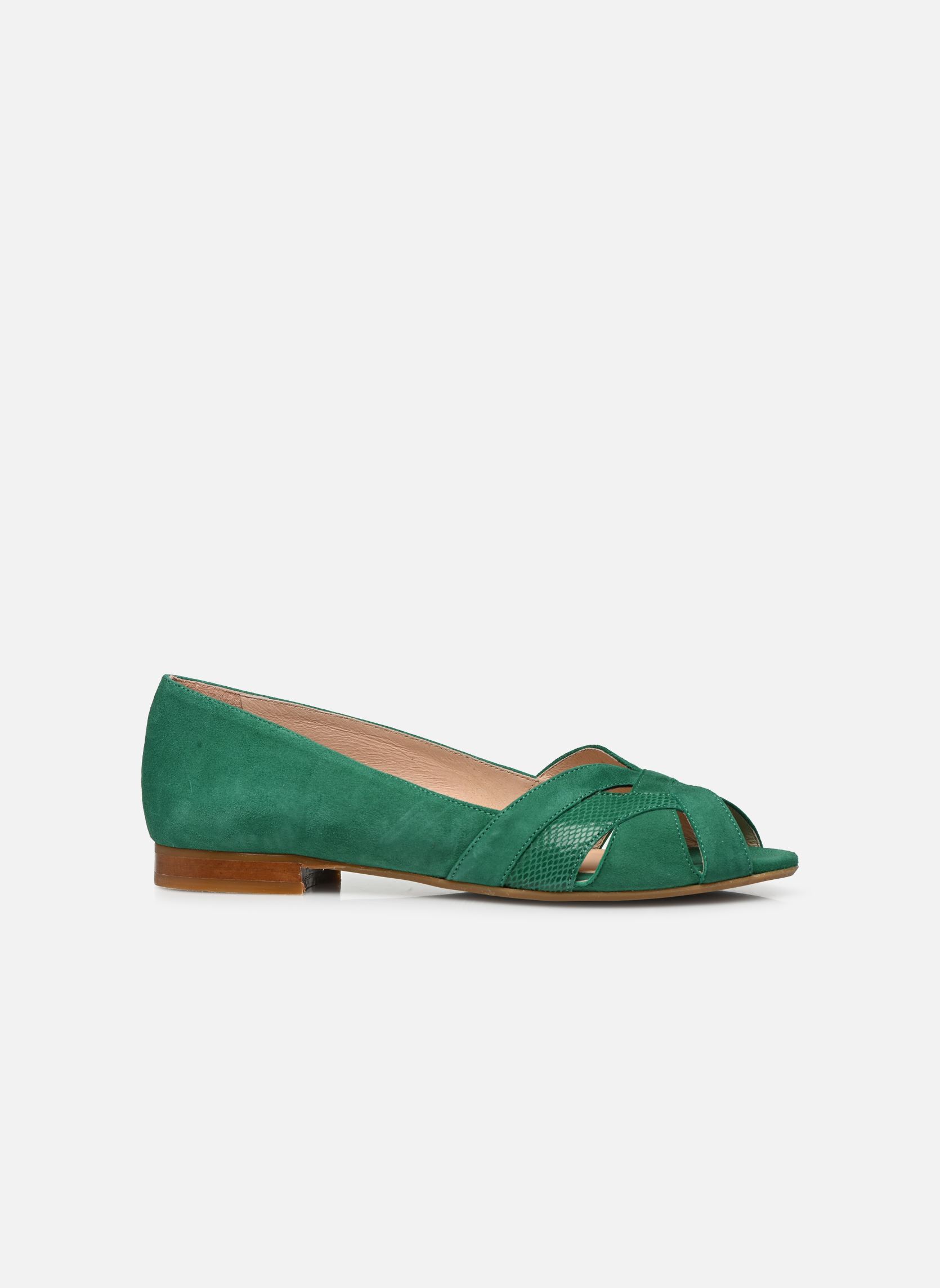 Klassieke ballerina's Léa dames groen Georgia Rose Klassieke ballerina's Léa dames groen VERT