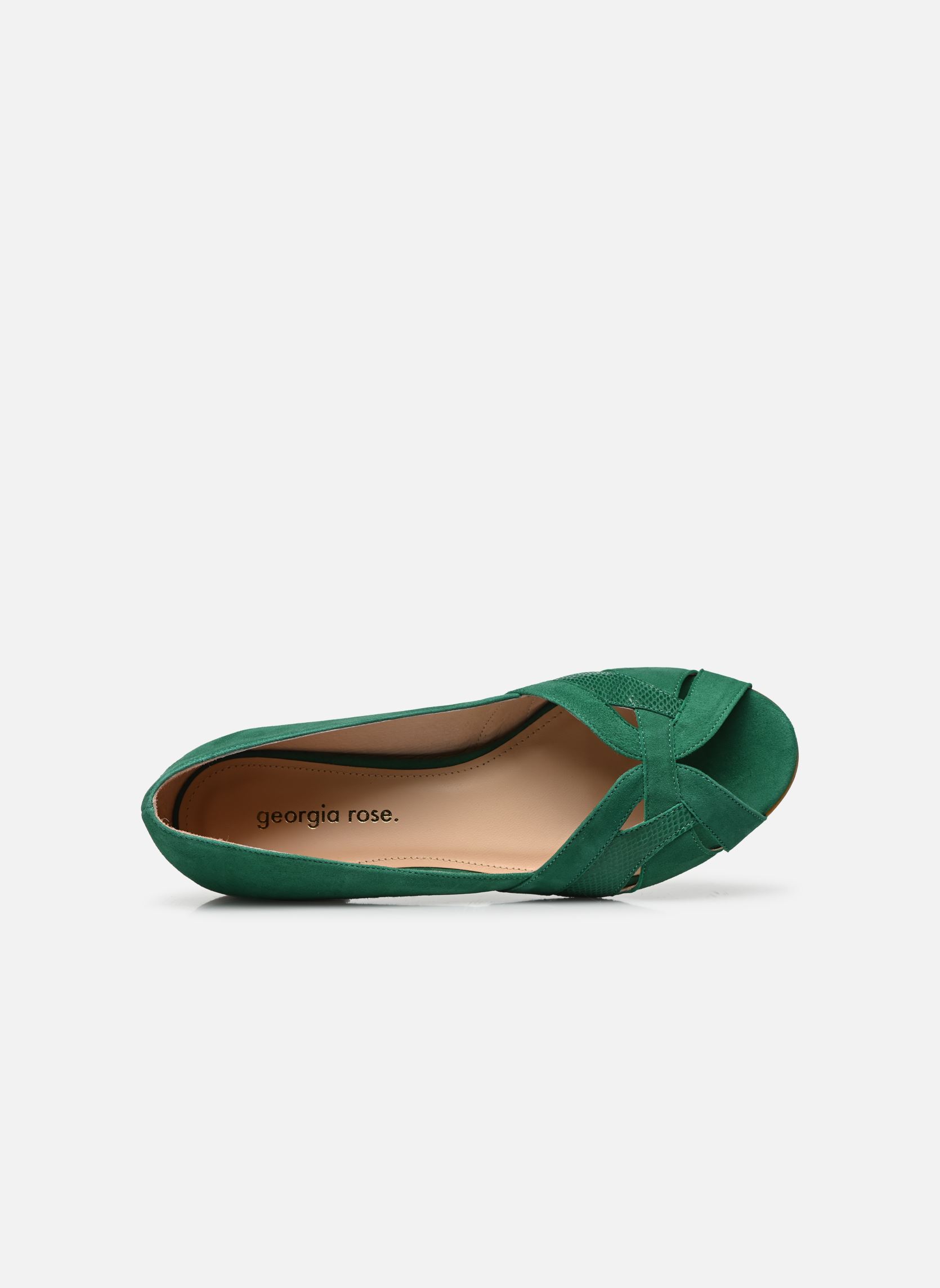 Klassieke ballerina's Léa dames groen Georgia Rose Klassieke ballerina's Léa dames groen VERT