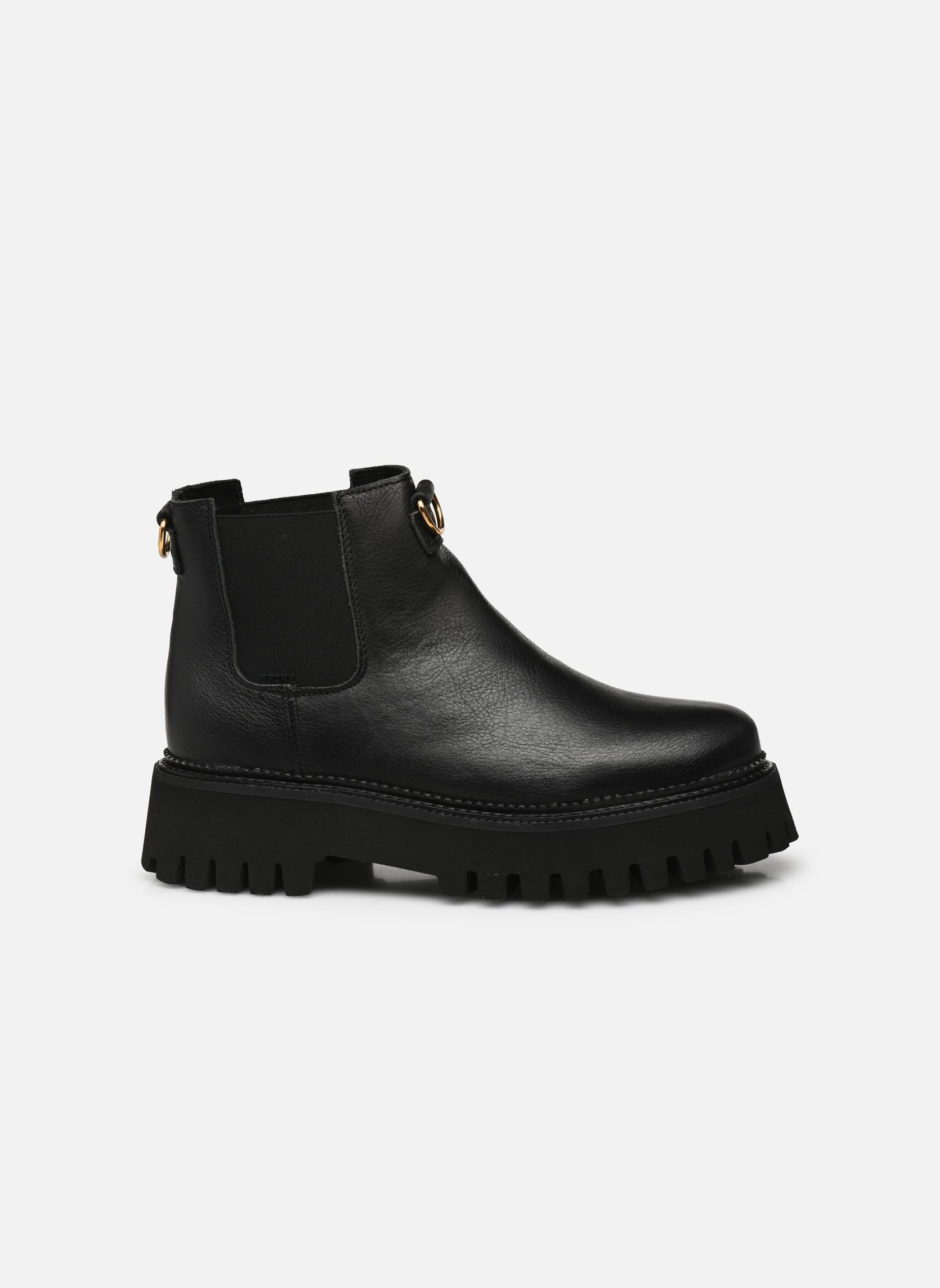 Lage enkellaarsjes Groov-y 47377 dames zwart Bronx Lage enkellaarsjes Groov-y 47377 dames zwart BLACK/GOLD