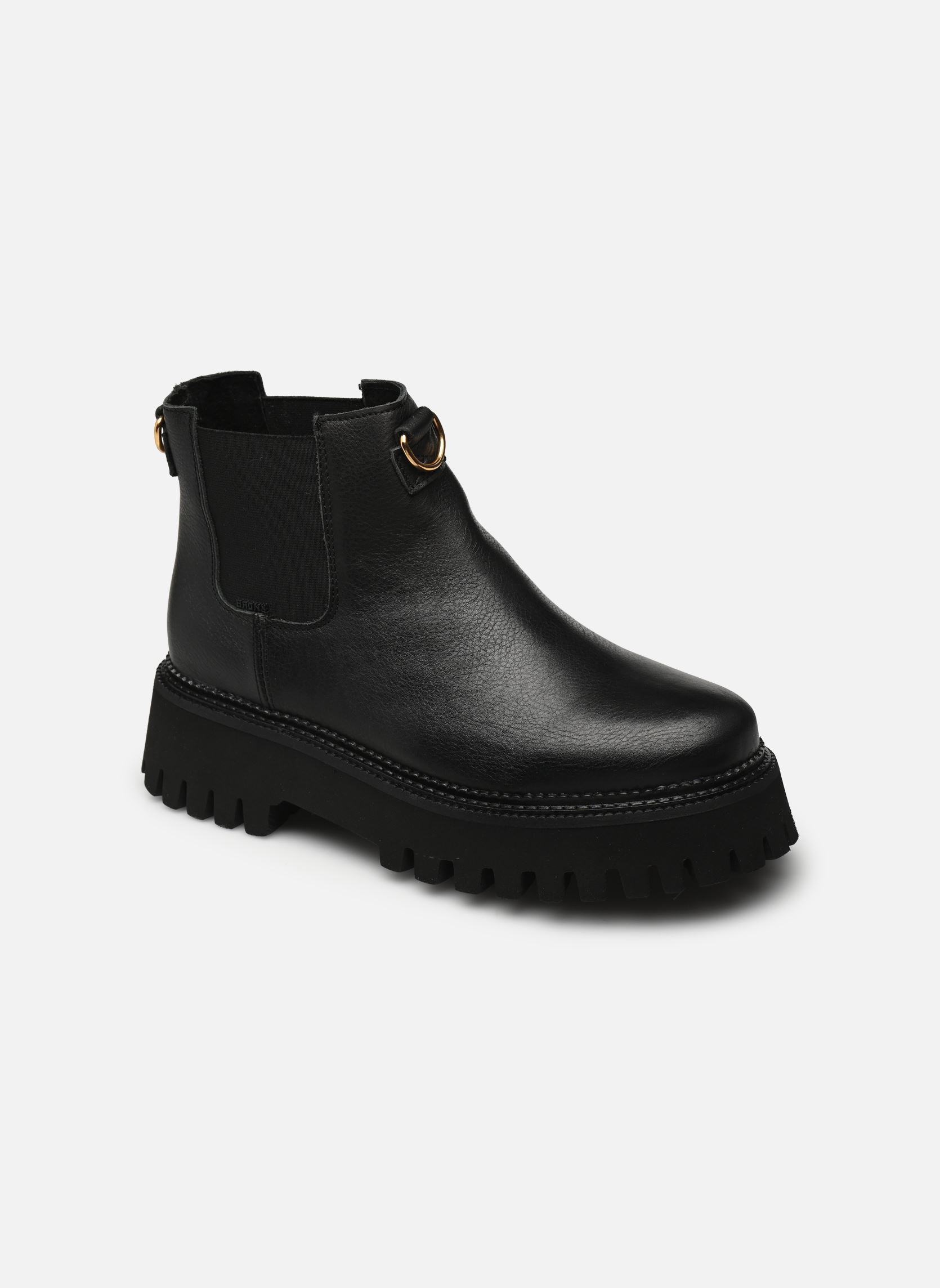 Lage enkellaarsjes Groov-y 47377 dames zwart Bronx Lage enkellaarsjes Groov-y 47377 dames zwart BLACK/GOLD