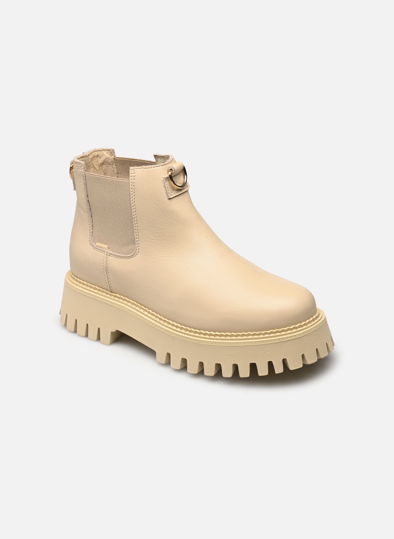 Bottines basses Groov-y 47377 femme beige Bronx Bottines basses Groov-y 47377 femme beige CAMEL